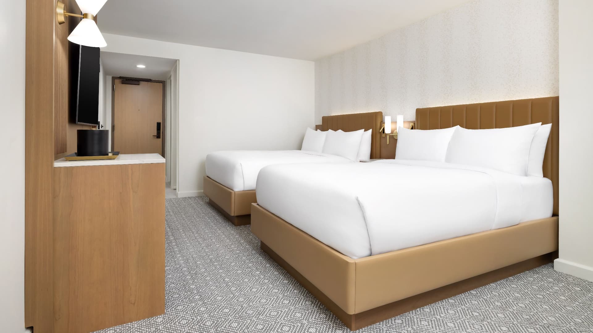 1 of 2 Hyatt Regency Times Square 2 Double Beds Side View