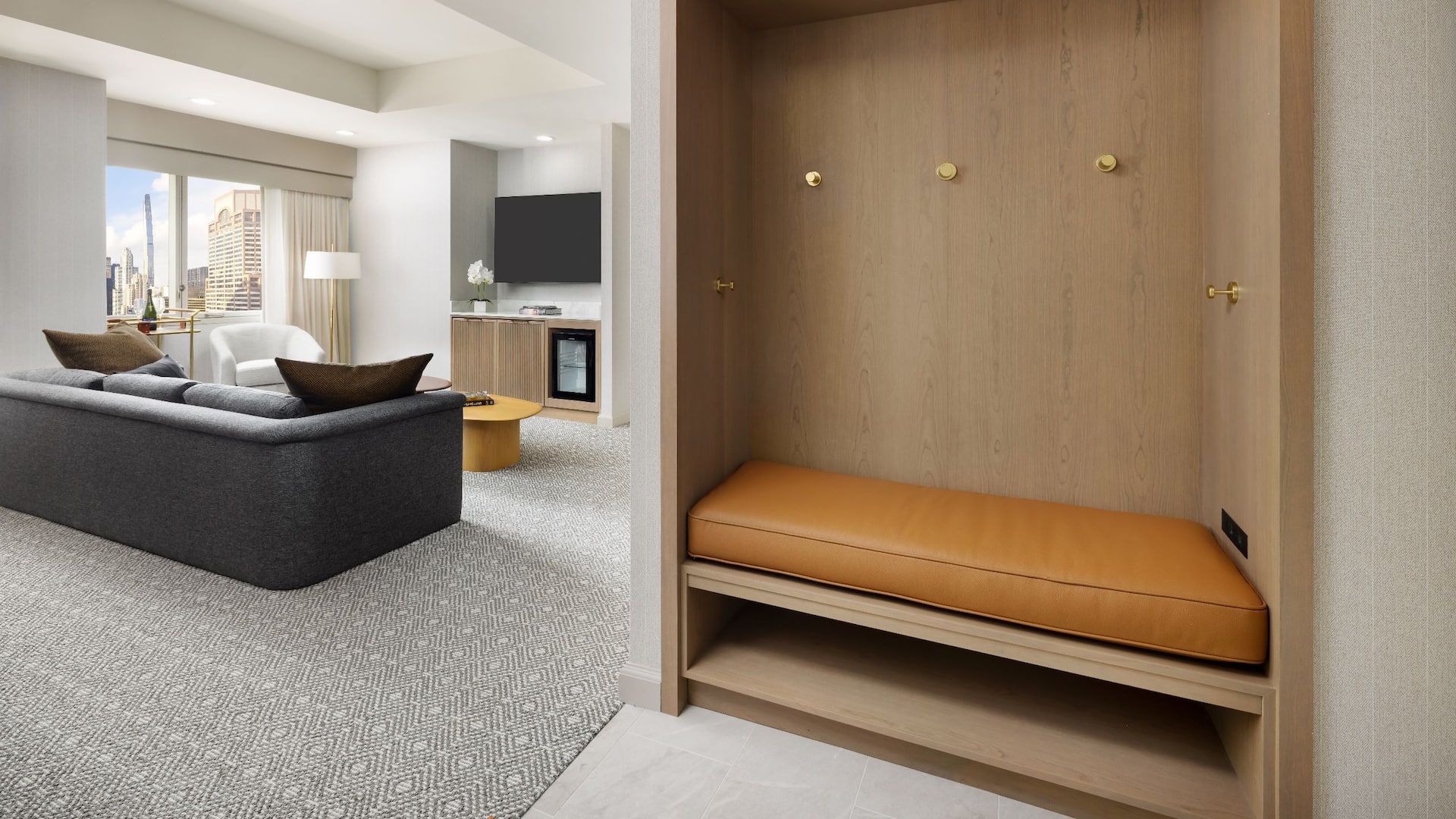 3 of 4 Hyatt Regency Times Square Penthouse Suite Closet