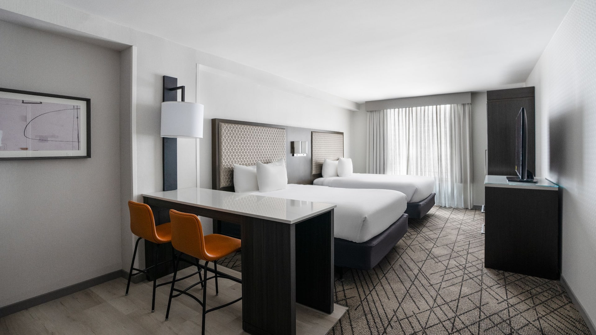 Hyatt House Washington DC / Downtown / Convention Center Two Queen Bed High Top Desk