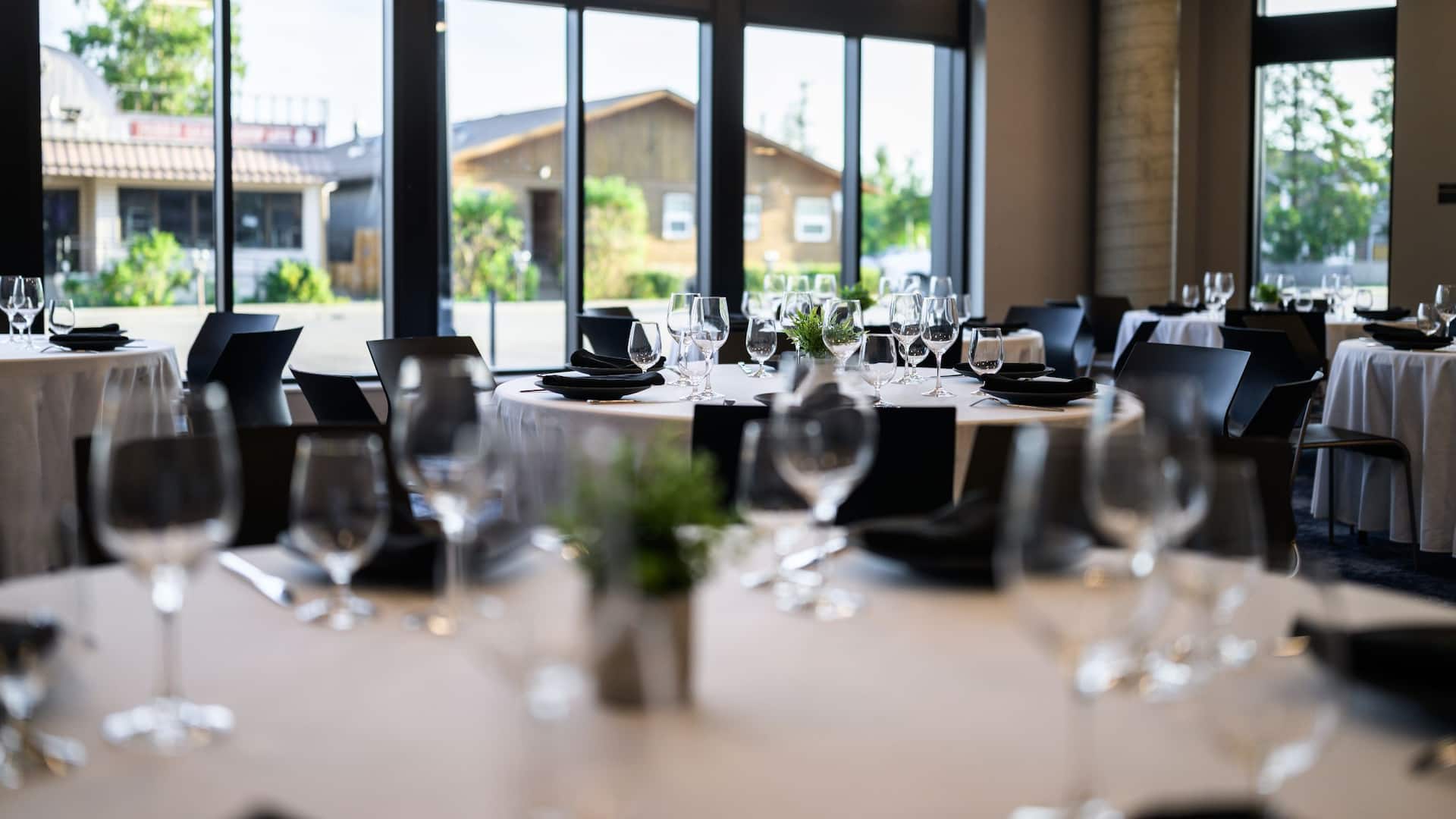 Hyatt Place Whitehorse Banquet Set Up With View