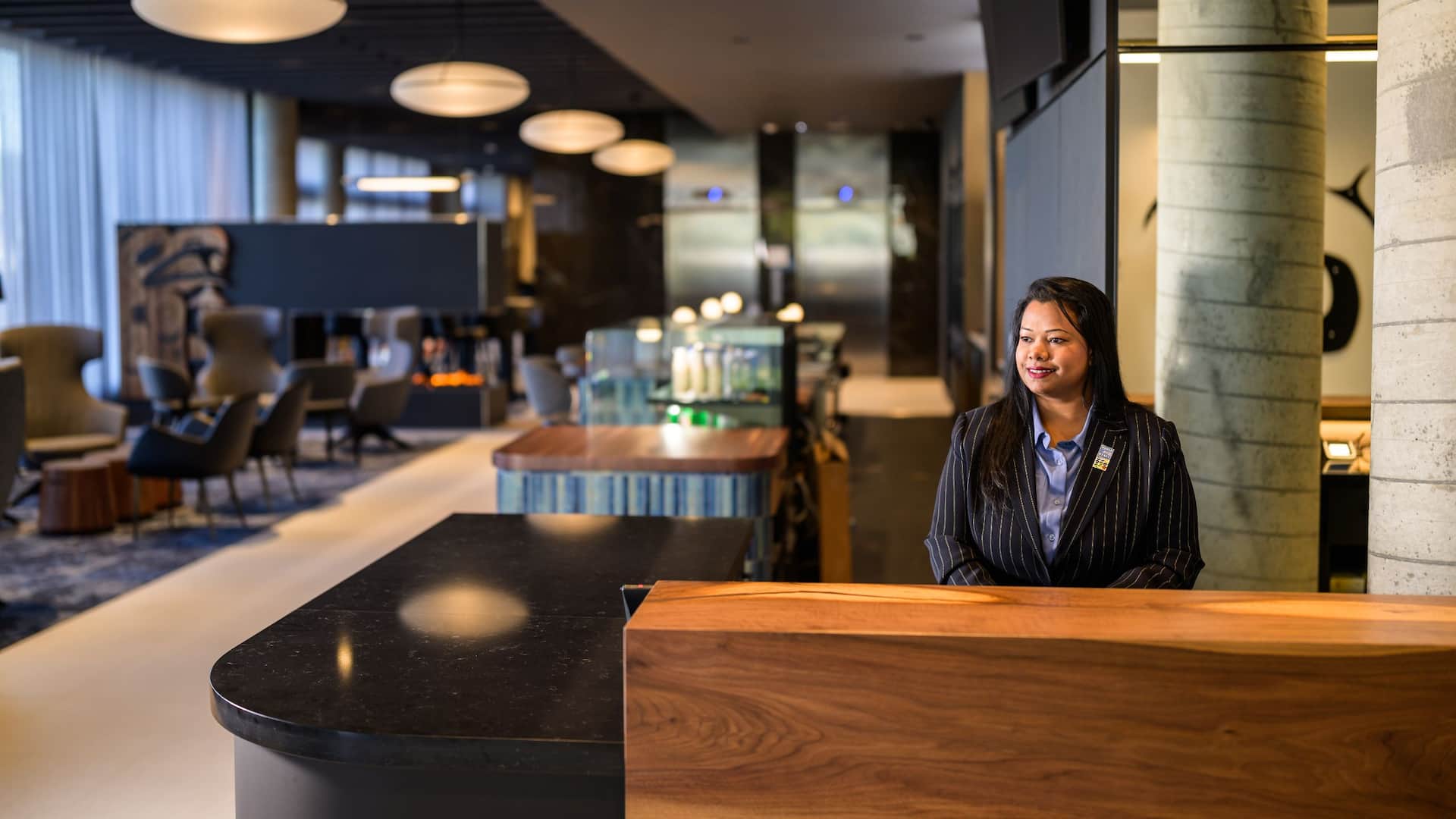 Hyatt Place Whitehorse Concierge At Concierge Desk