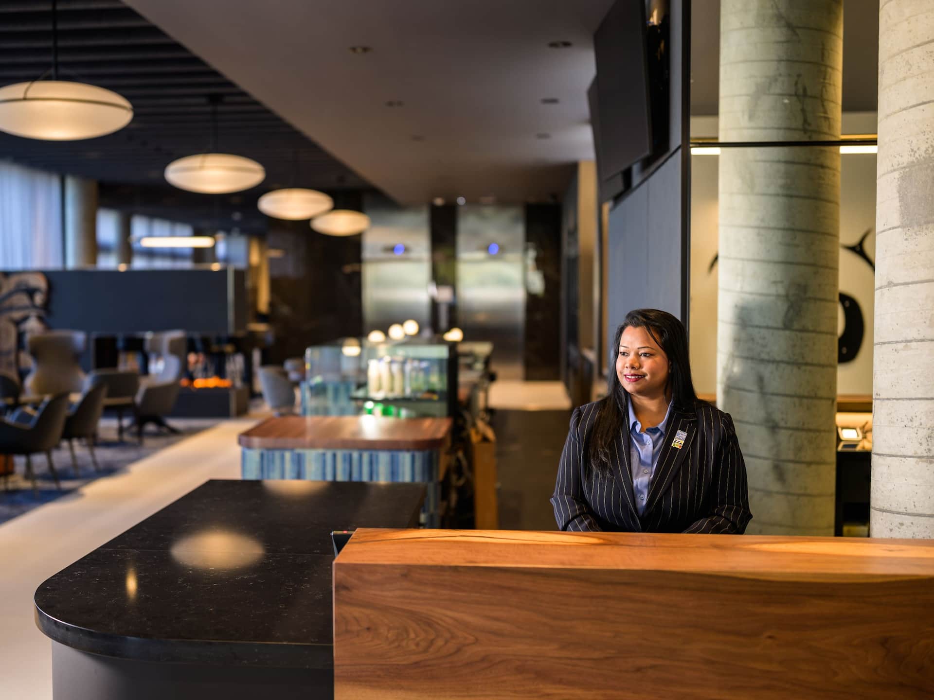 Hyatt Place Whitehorse Concierge At Concierge Desk