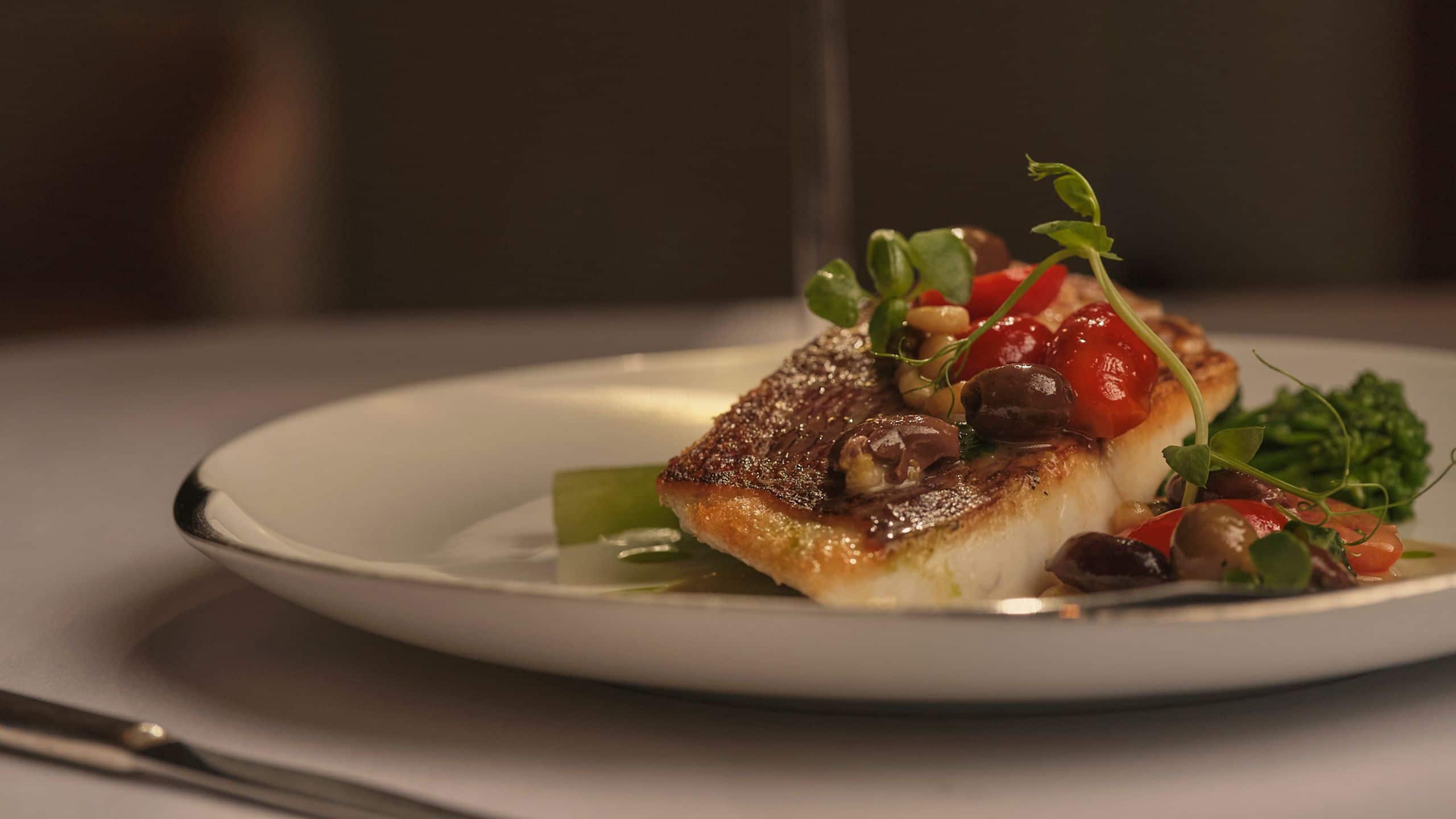 Park Hyatt Bangkok New La Marina Signature Orata Alla Ligure Side