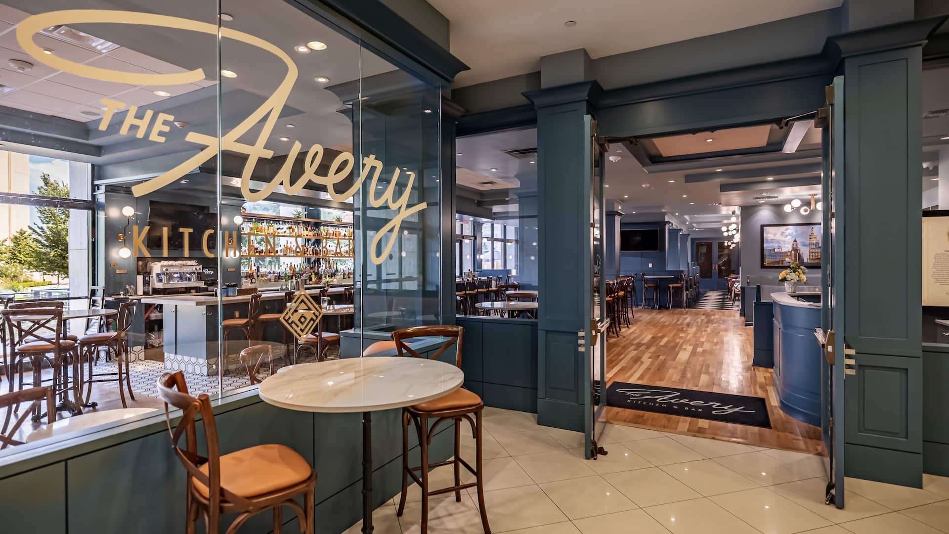 1 of 6 Hyatt Regency Tulsa Downtown Avery Glass Sign