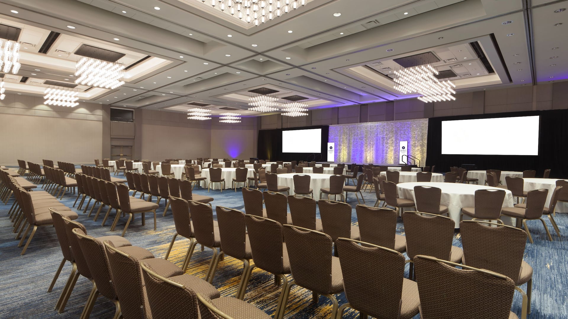 Hyatt Regency Orlando International Airport Continental Ballroom Theater Angle