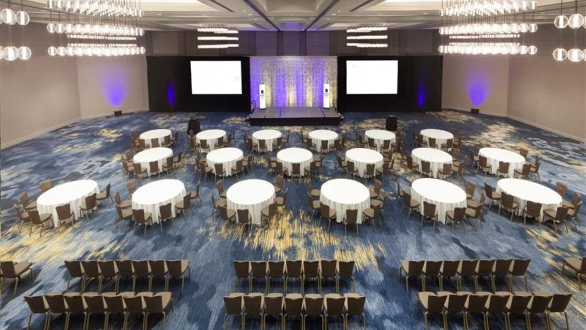 Hyatt Regency Orlando International Airport Continental Ballroom Theater Rear Aerial