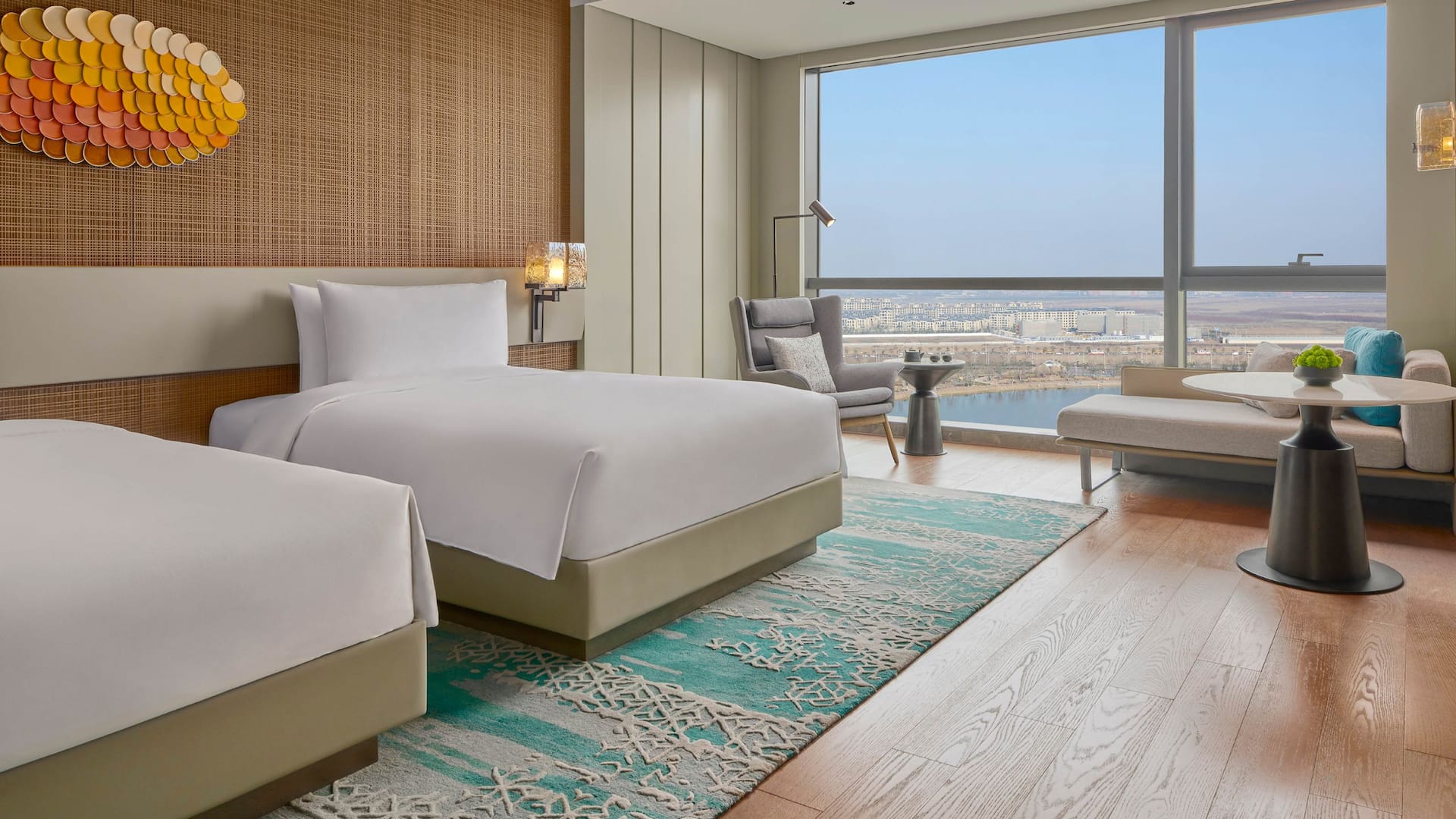 Hyatt Regency Shanghai Lingang City View Twin Beds