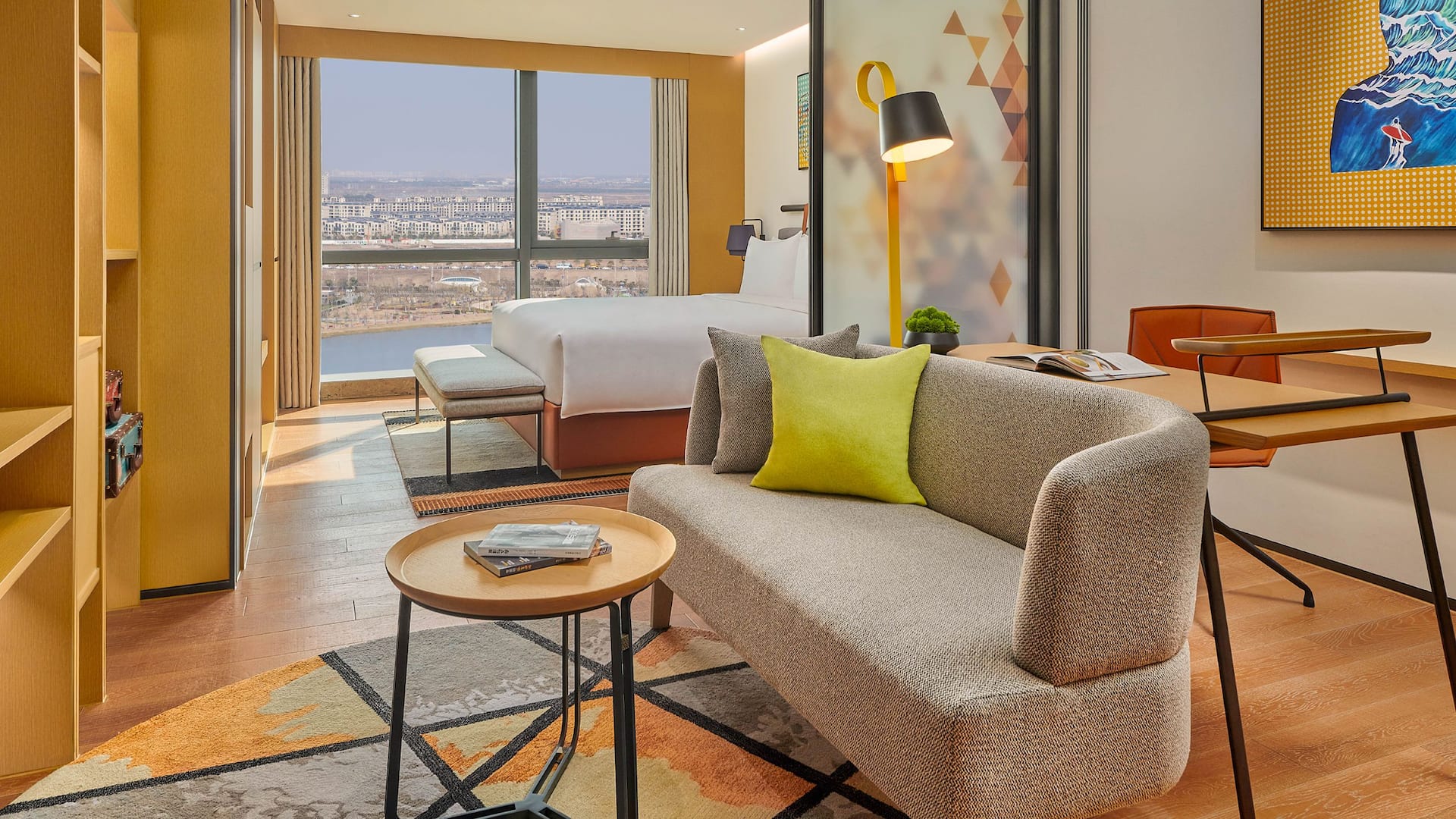 1 of 1 Hyatt Place Shanghai Lingang Xinchen International Conference Center Deluxe King Bed