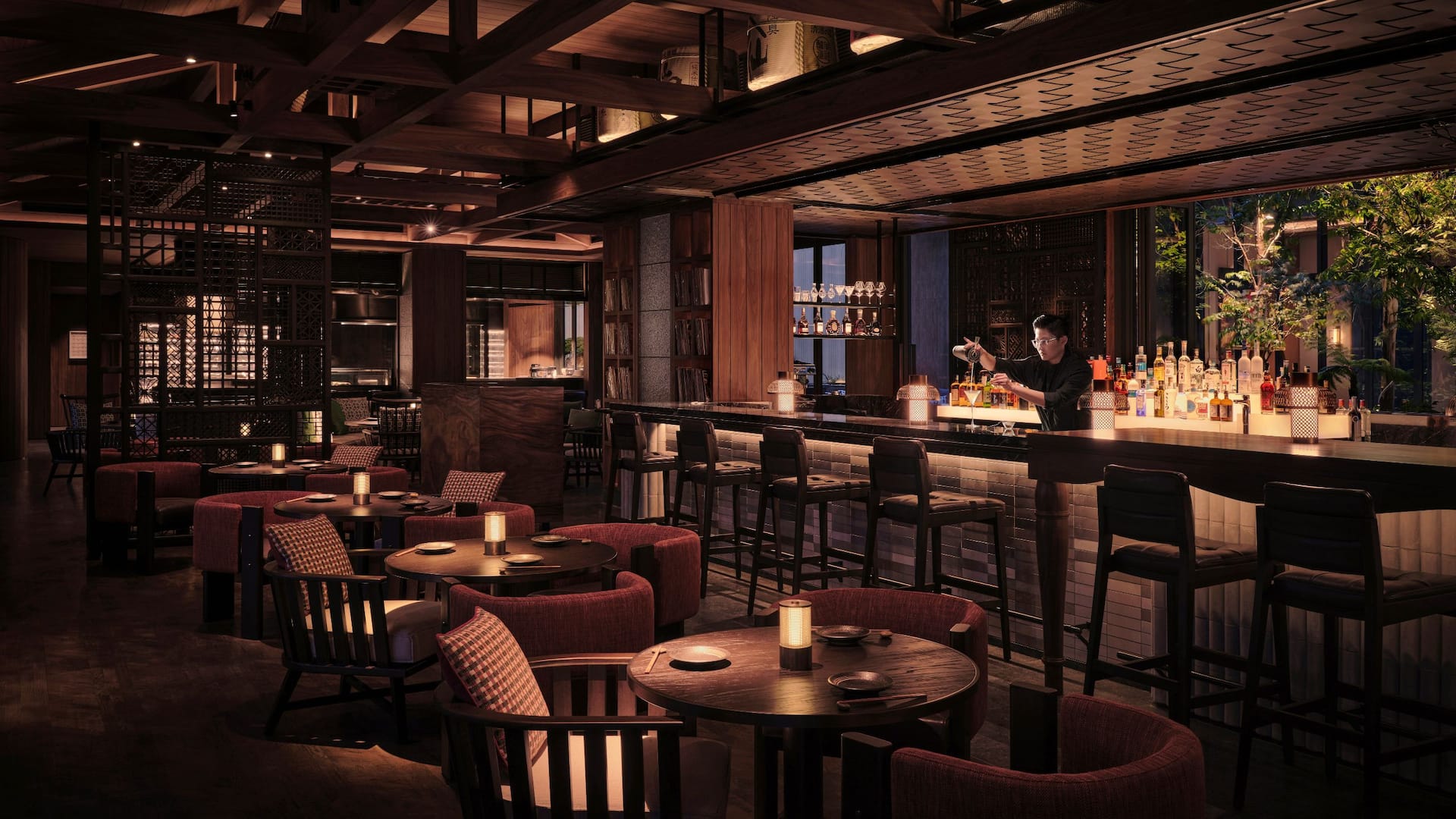 第 1，共 6 Hyatt Regency Kuala Lumpur at KL Midtown Enso Izakaya Bar Mixologist