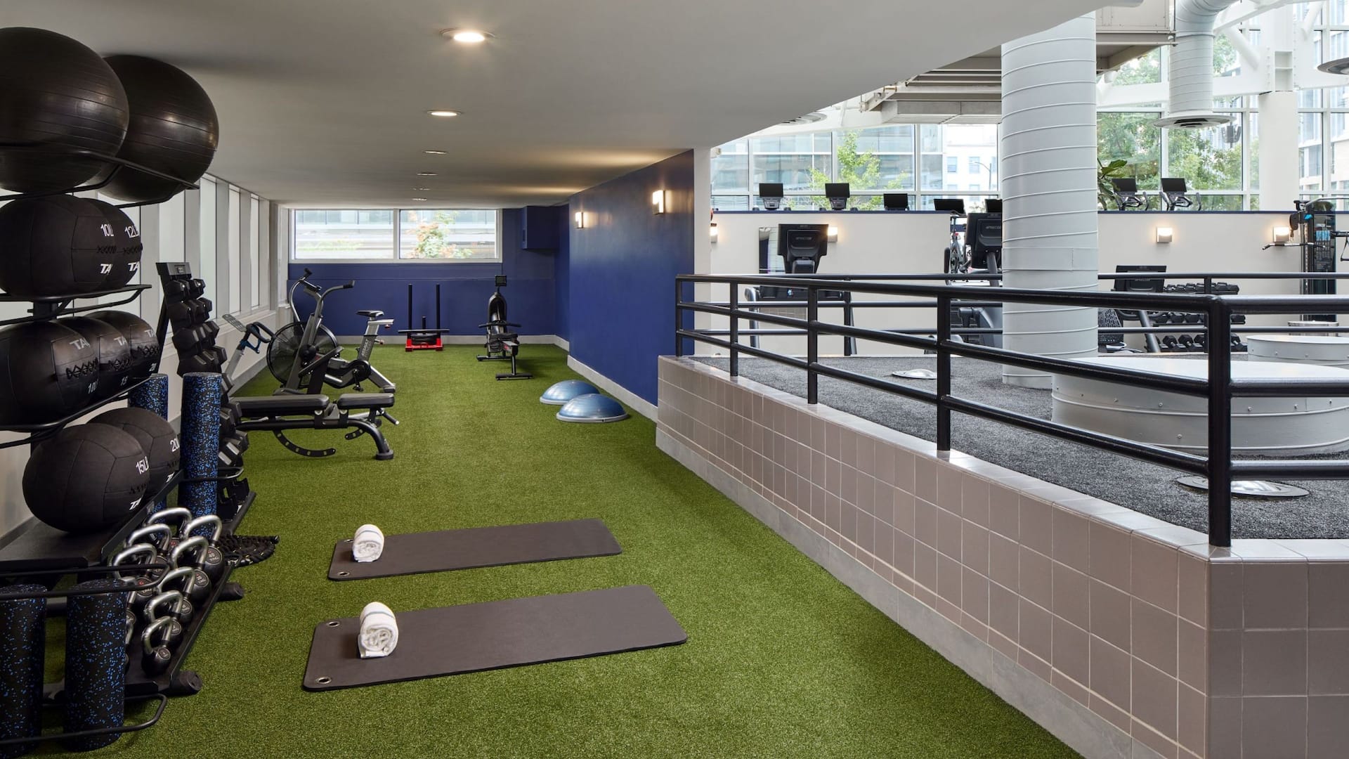 Hyatt Regency Washington on Capitol Hill Fitness Center Stretch