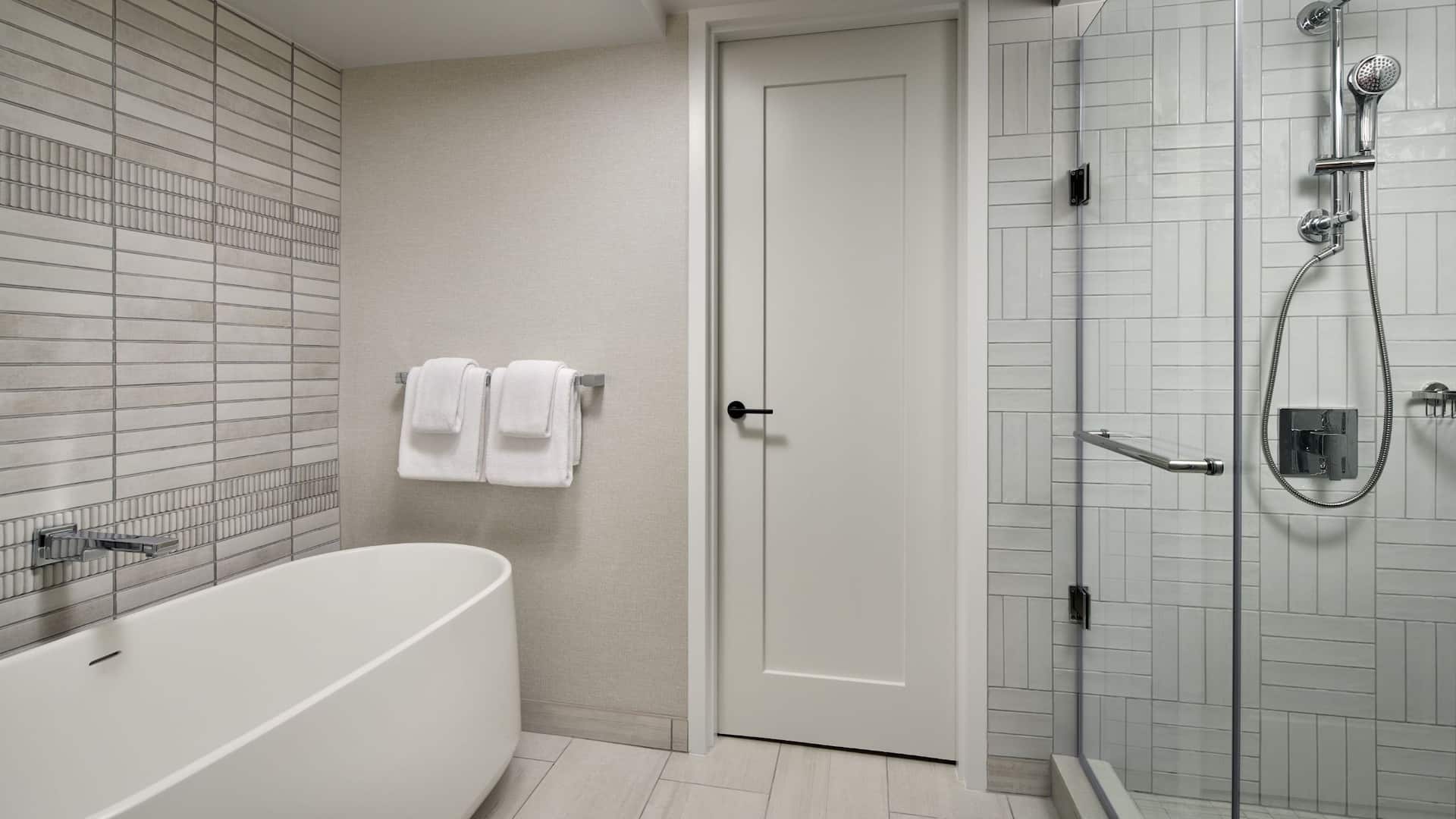 4 of 5 Hyatt Regency Washington on Capitol Hill Presidential Suite Bathroom Tub Shower