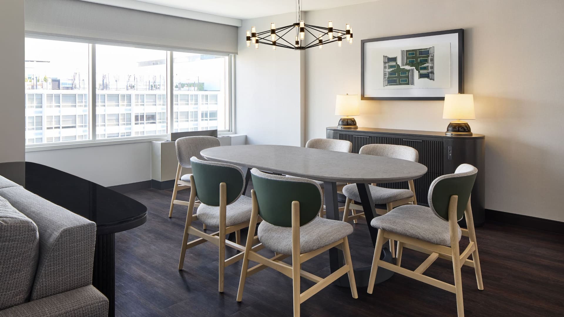 Hyatt Regency Washington on Capitol Hill Regency Suite Dining Area