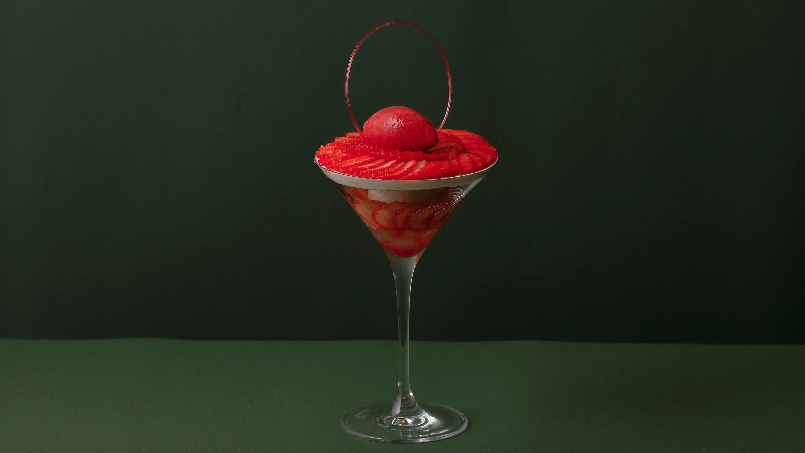 Park Hyatt Kyoto The Living Room Festive Strawberry Parfait