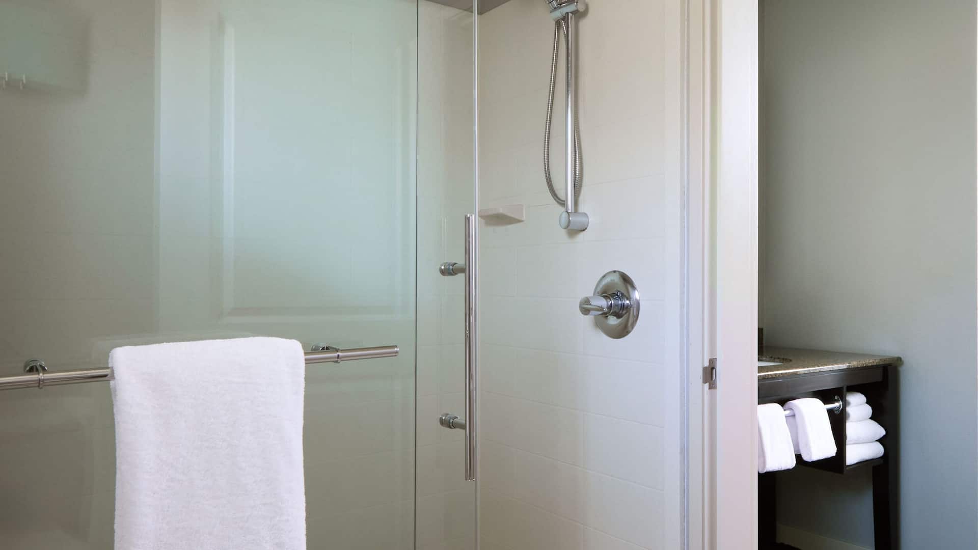 8 of 8 Hyatt House Seattle/Redmond Guest Room Bathroom Shower