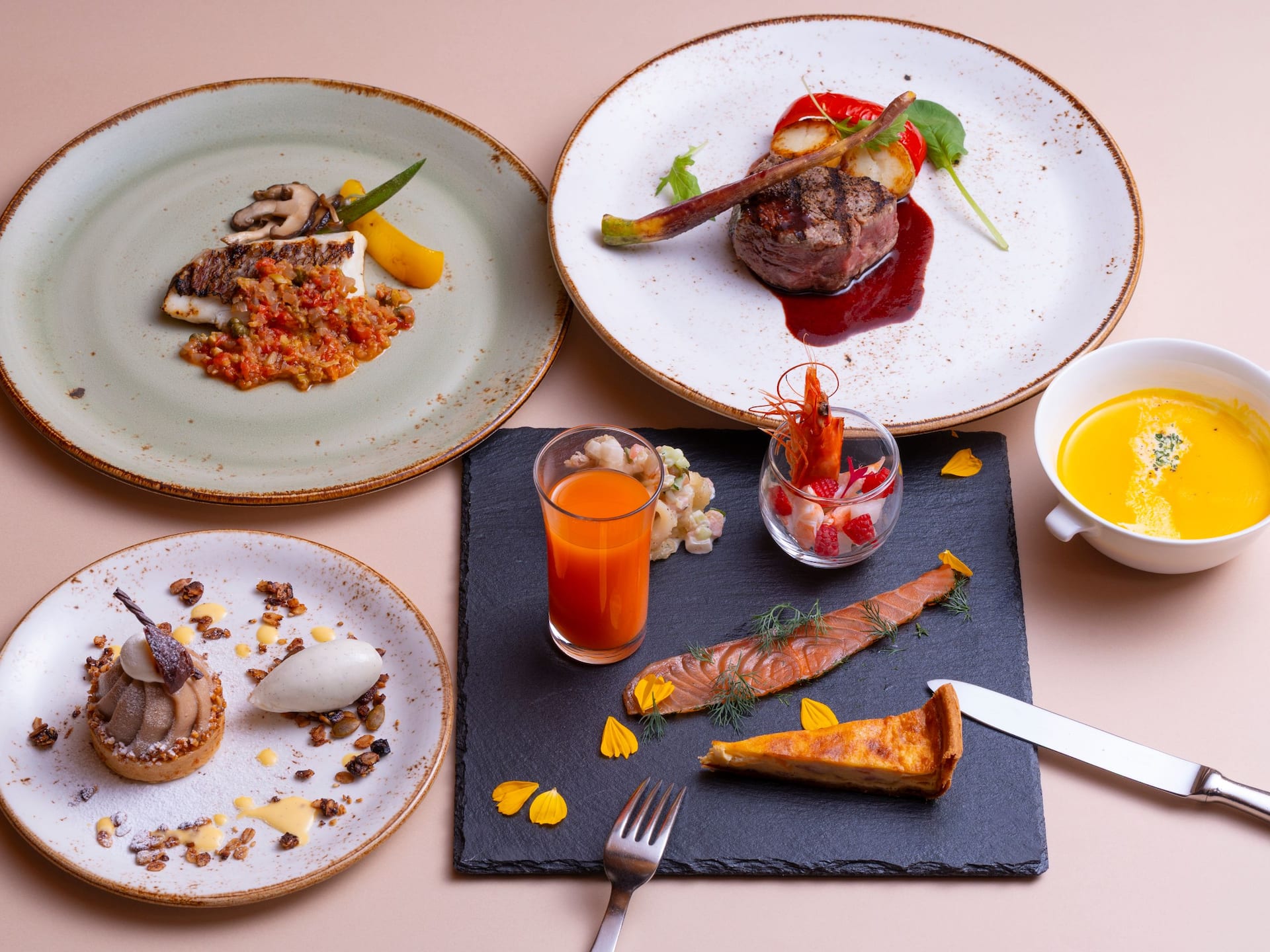 Hyatt Regency Kyoto Cafe New Classic Set