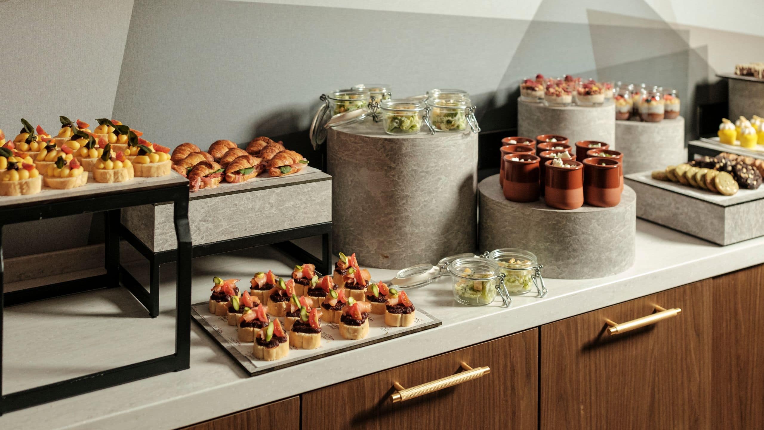 Hyatt Centric Malta Foyer Coffee Break Food