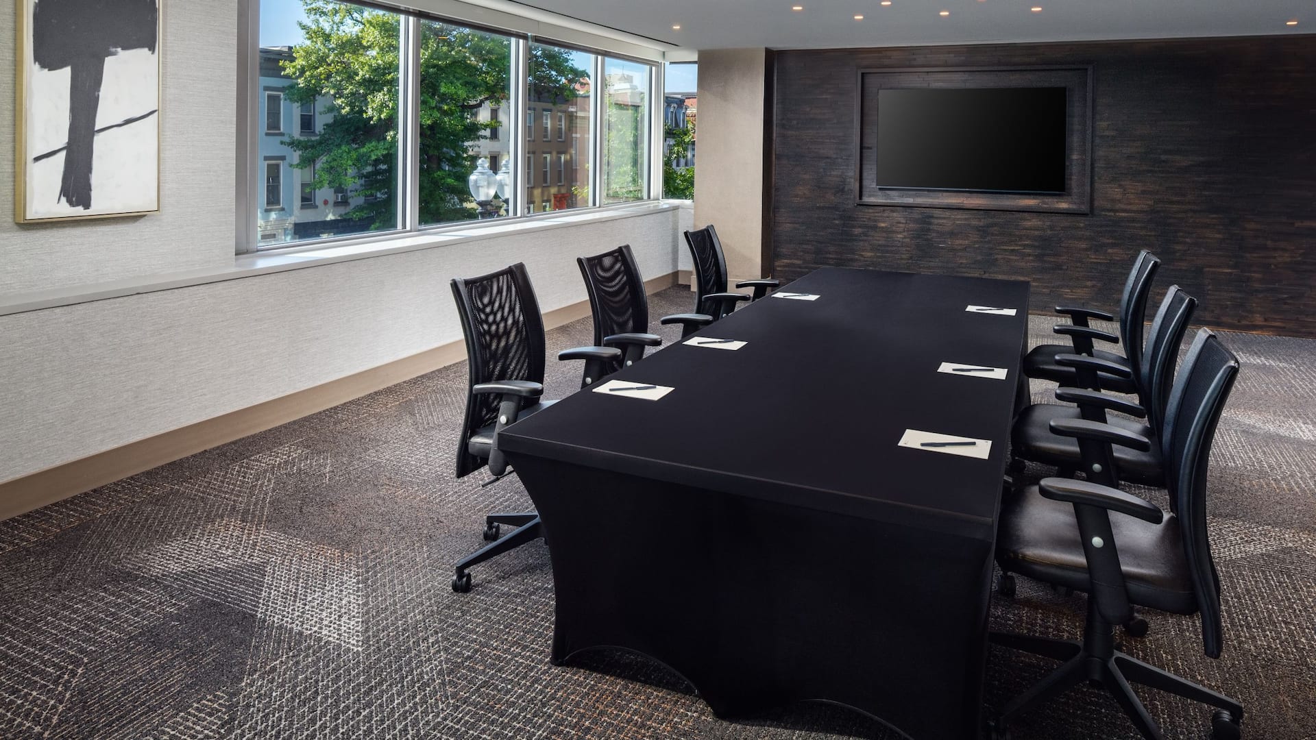 1 of 2 Hyatt House Washington DC / Downtown / Convention Center Meeting Board Room View