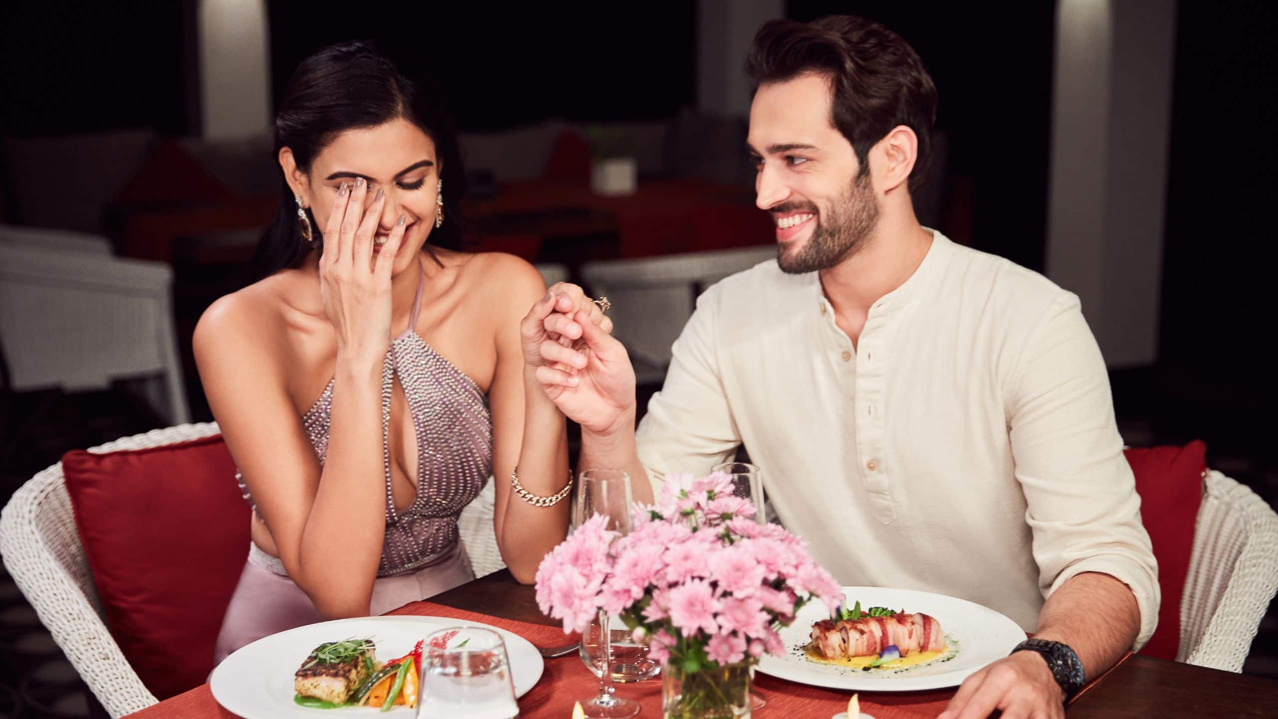 Alila Diwa Goa Couple Dinner Candlelight