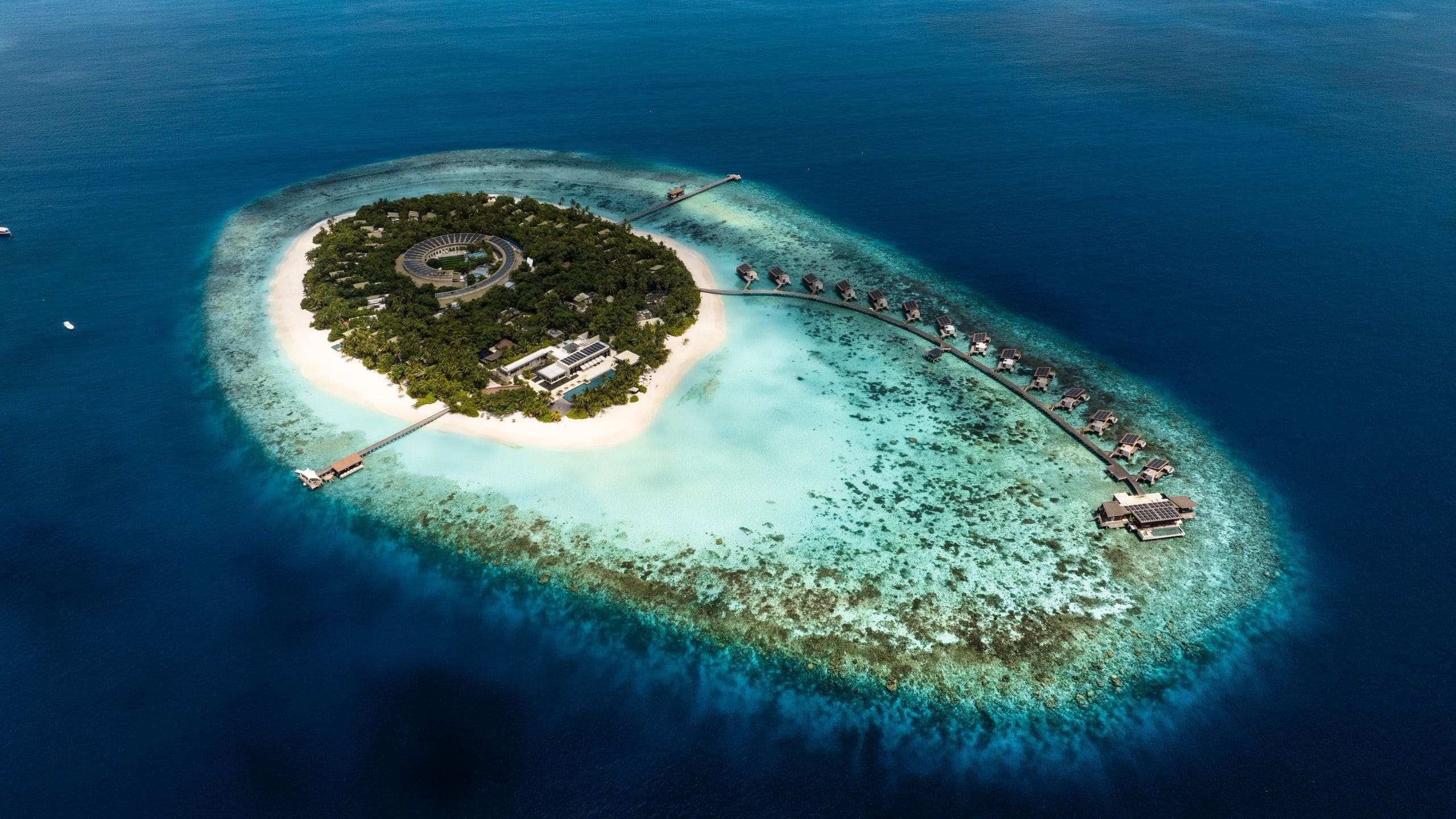 Park Hyatt Maldives Hadahaa Whole Island Park Hyatt Maldives Aerial Shot Closeup