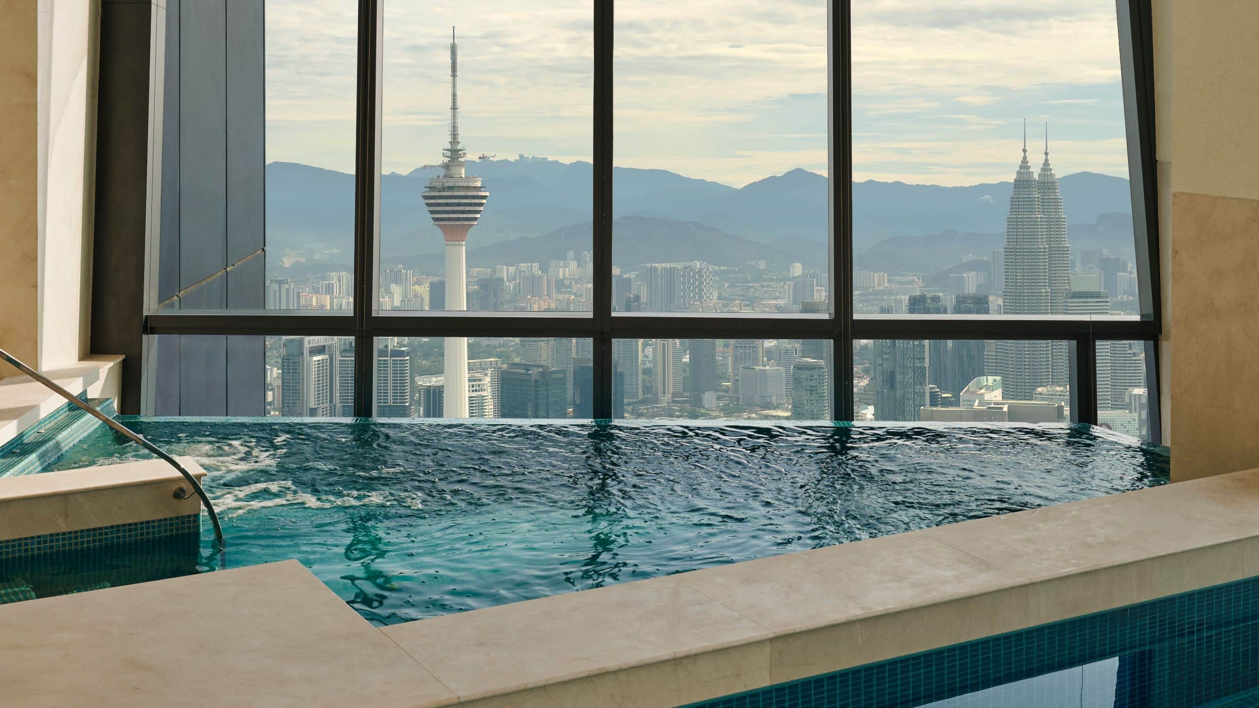 Park Hyatt Kuala Lumpur Pool Hot Tub Kl Tower