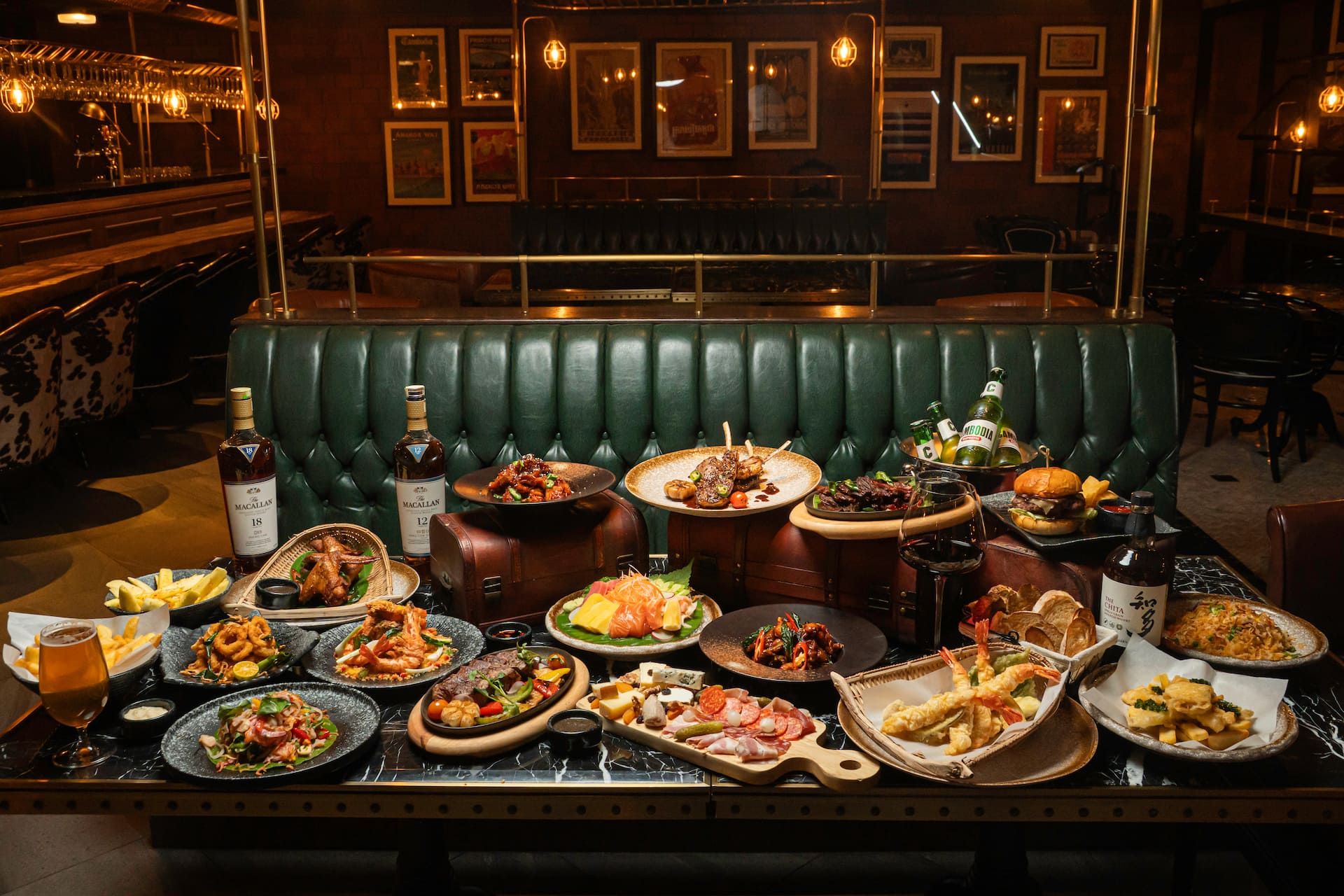 Hyatt Regency Phnom Penh Metropole Group Food Table