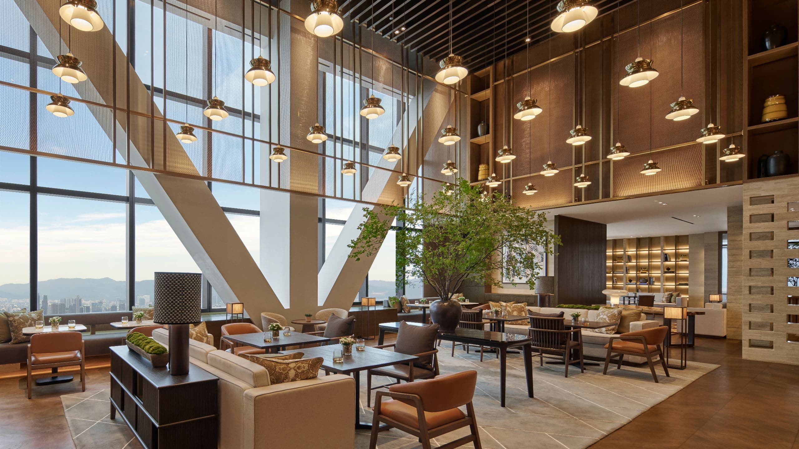 Park Hyatt Kuala Lumpur Park Lounge Window View