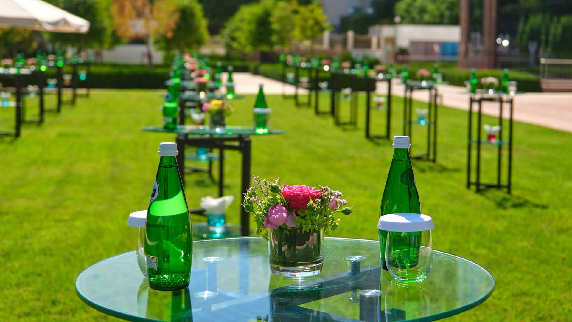 2 of 4 Hyatt Regency Tashkent Terrace Table Close Up