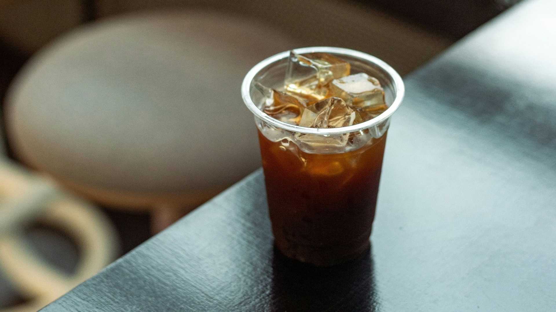 1 of 1 Hyatt Regency Los Angeles International Airport Iced Coffee On Table