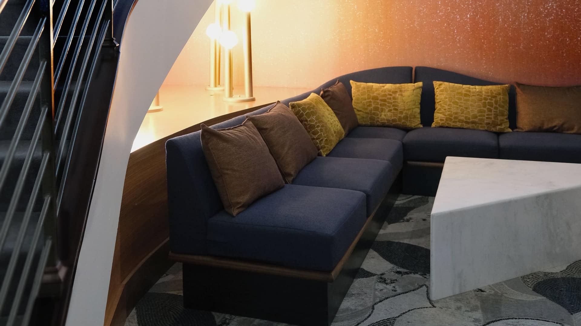 Hyatt Regency Los Angeles International Airport Lobby Stairs