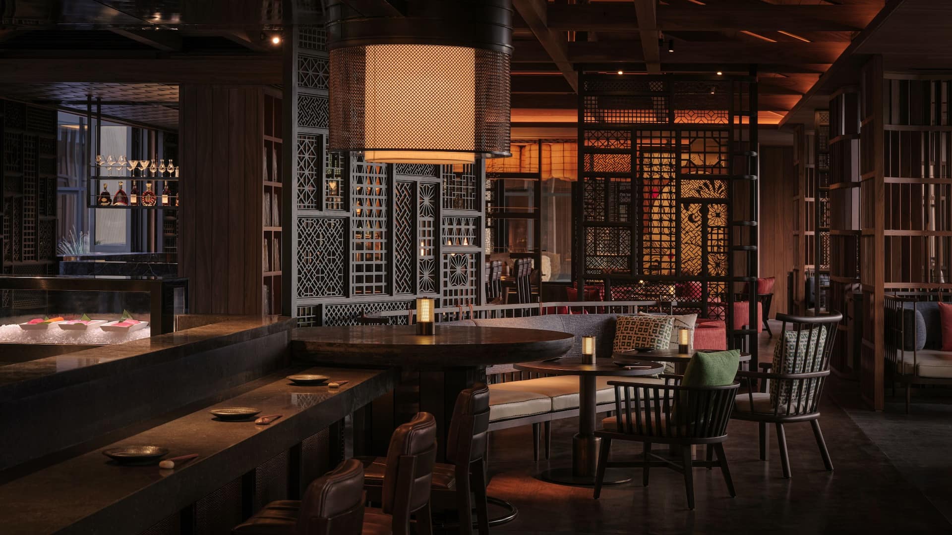 第 3，共 6 Hyatt Regency Kuala Lumpur at KL Midtown Enso Izakaya Bar View From Back Of House