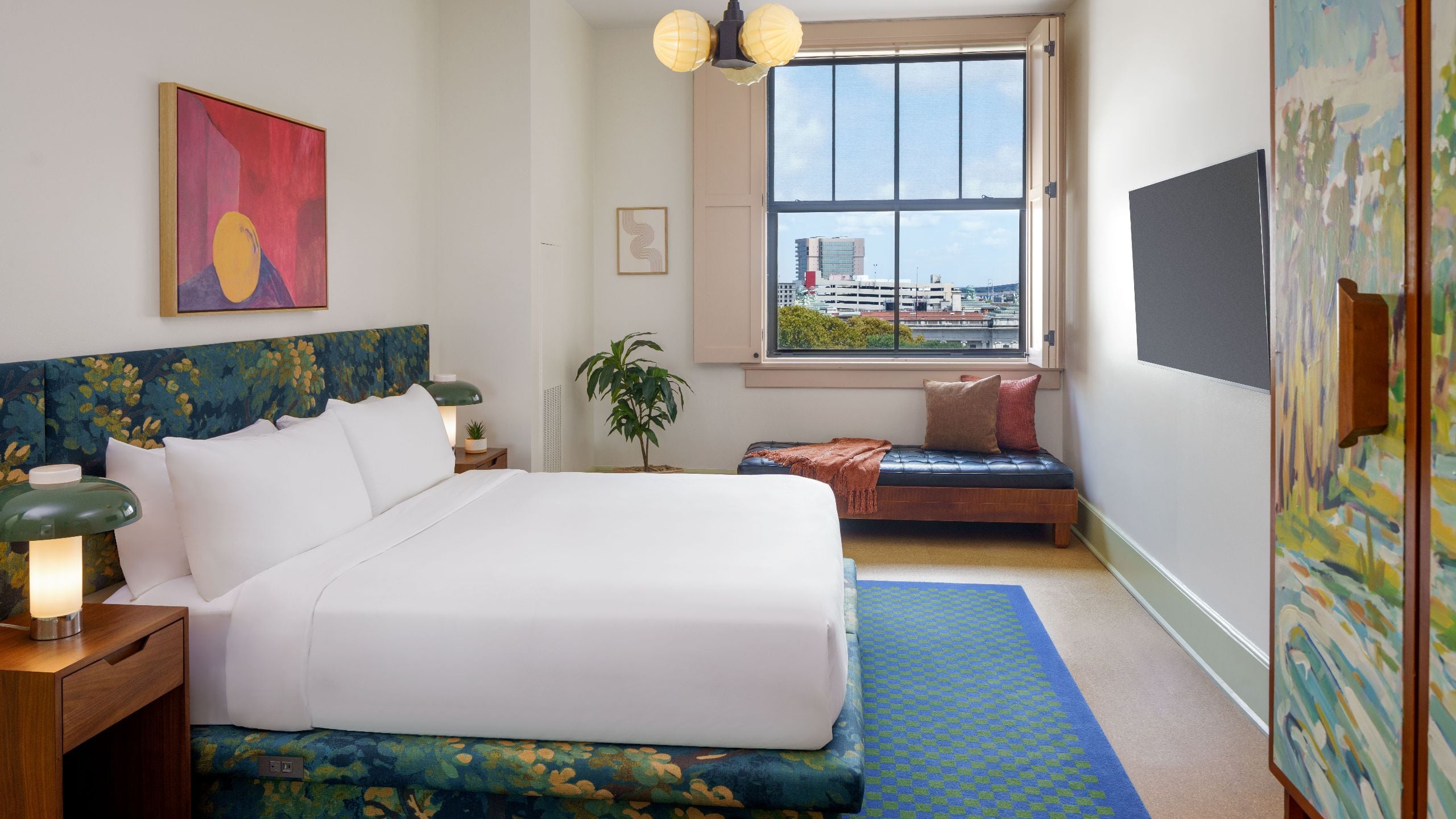 The Barnett One Bedroom Suite Ada Bedroom