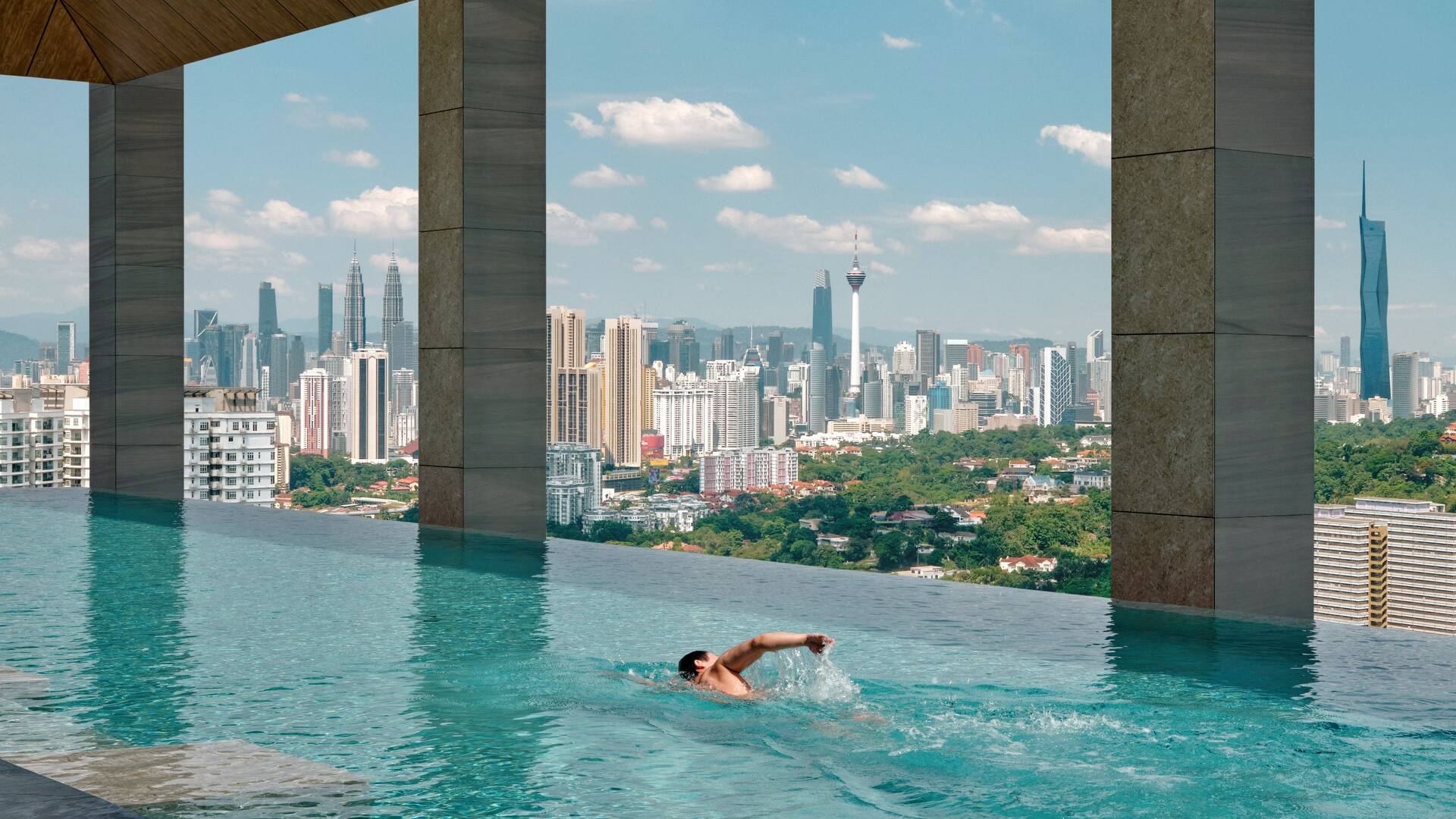 Hyatt Regency Kuala Lumpur at KL Midtown Residences Pool Swimming