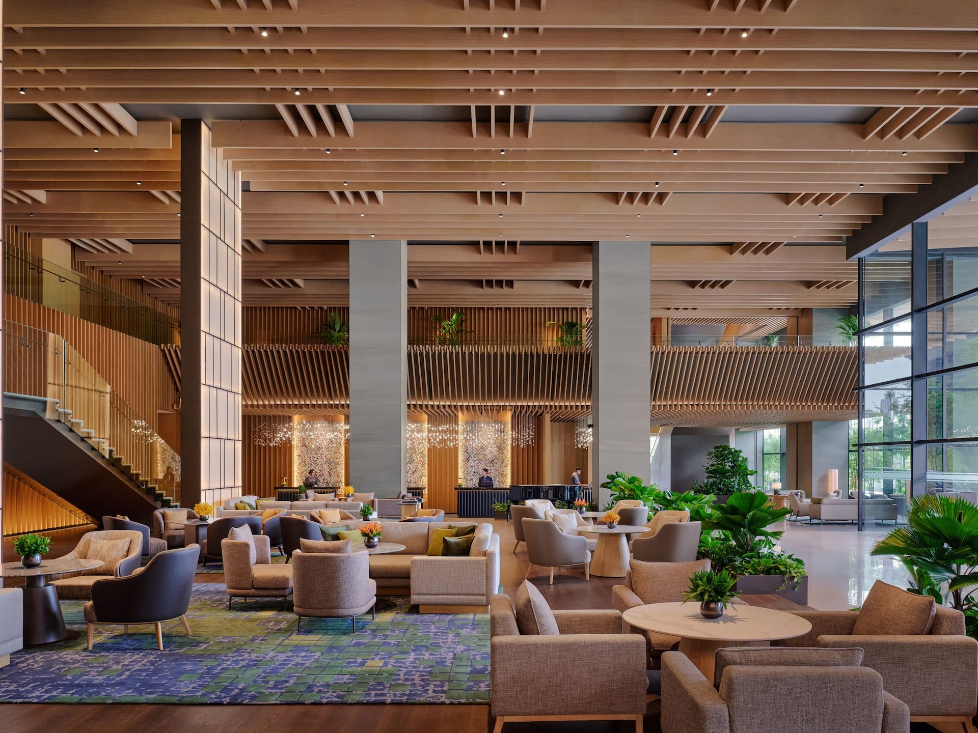 Hyatt Regency Kuala Lumpur at KL Midtown Midtown Lounge Seating Side View