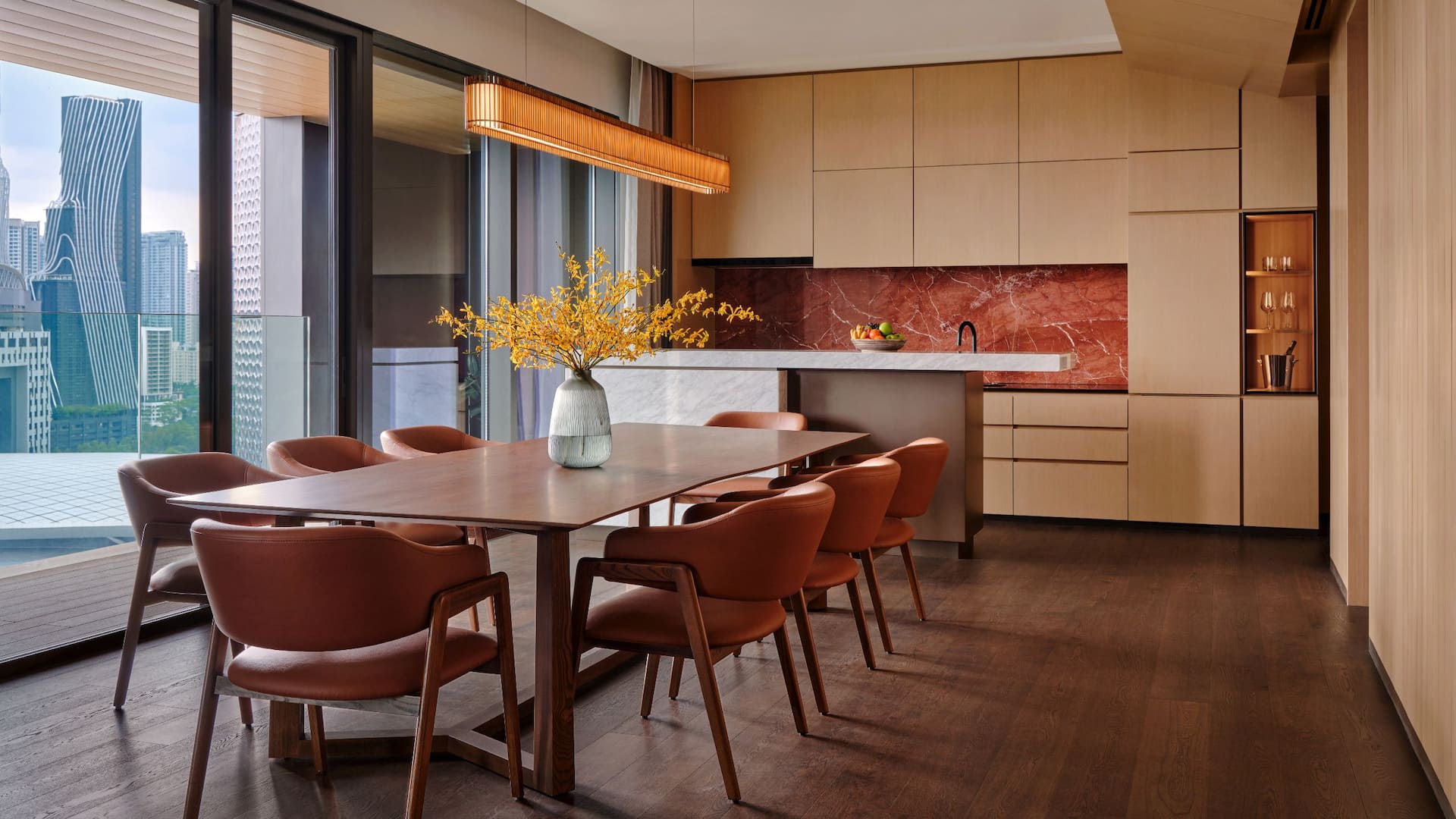 2/5 Hyatt Regency Kuala Lumpur at KL Midtown Rooms Presidential Suite Dining