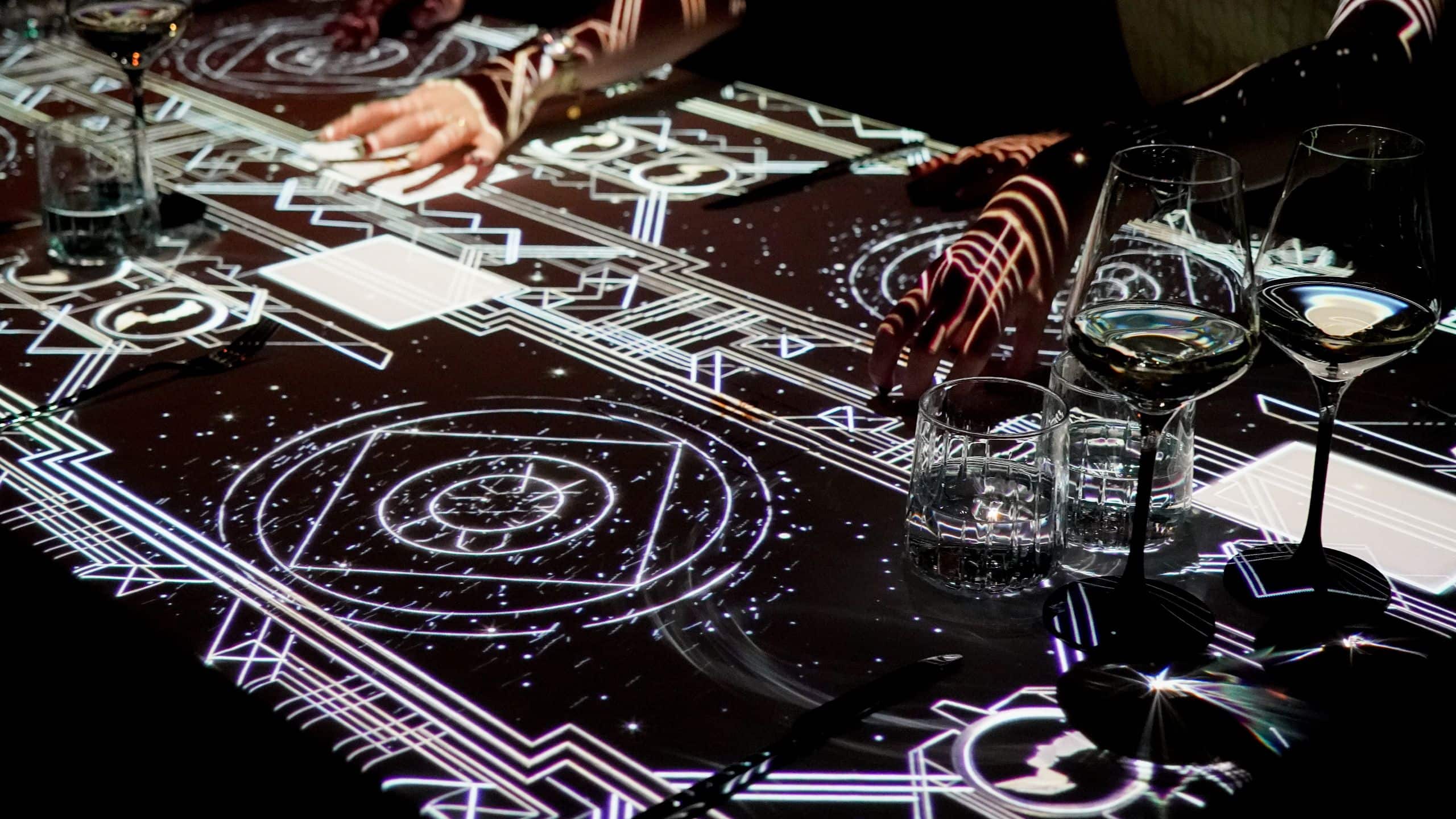 Park Hyatt London River Thames Magic Table White Light