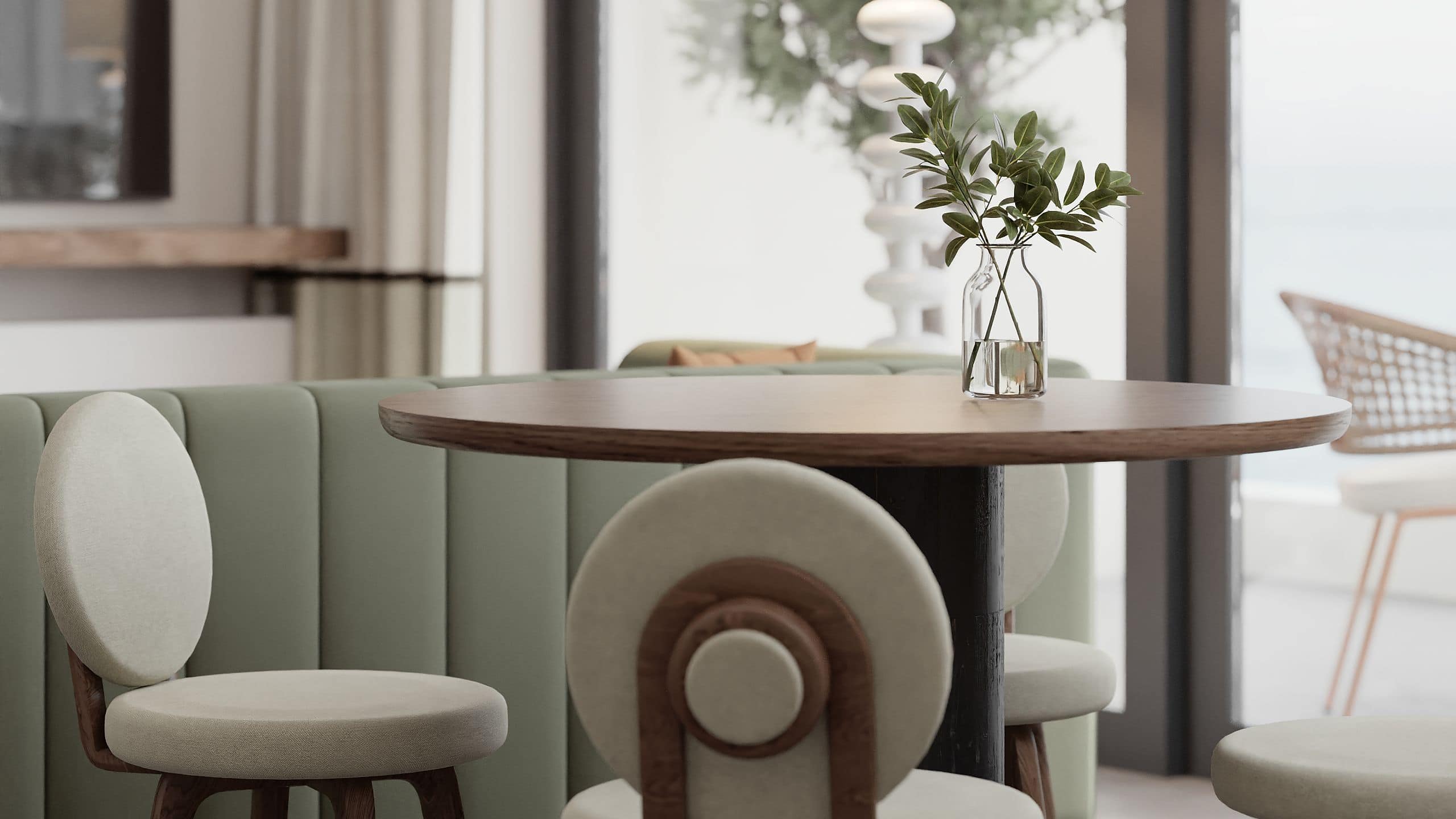 1 of 1 Sealeven Hotel & Residences 1 Bedroom Apartment Living Room Dining Table