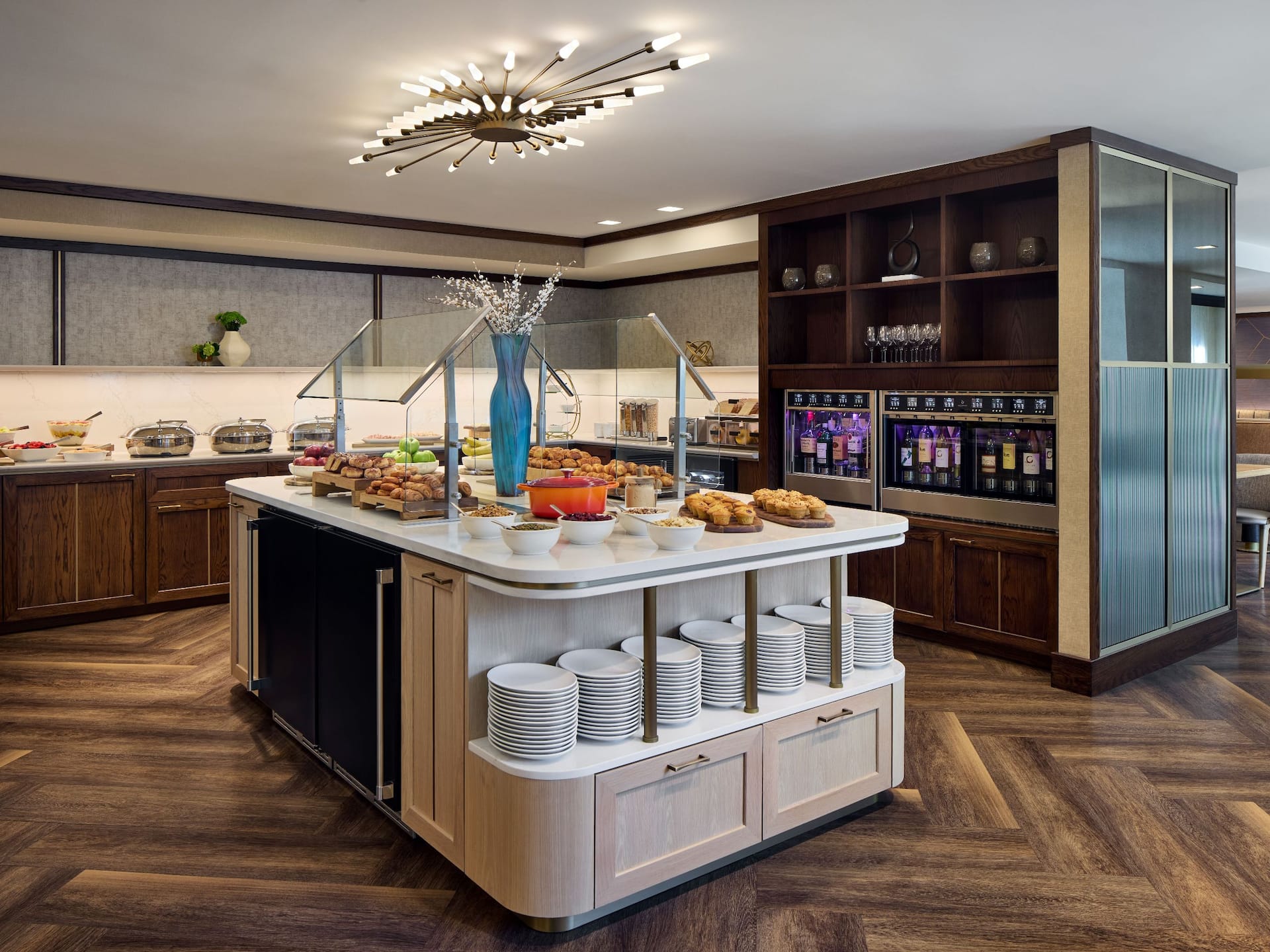 Grand Hyatt Washington Grand Club Breakfast