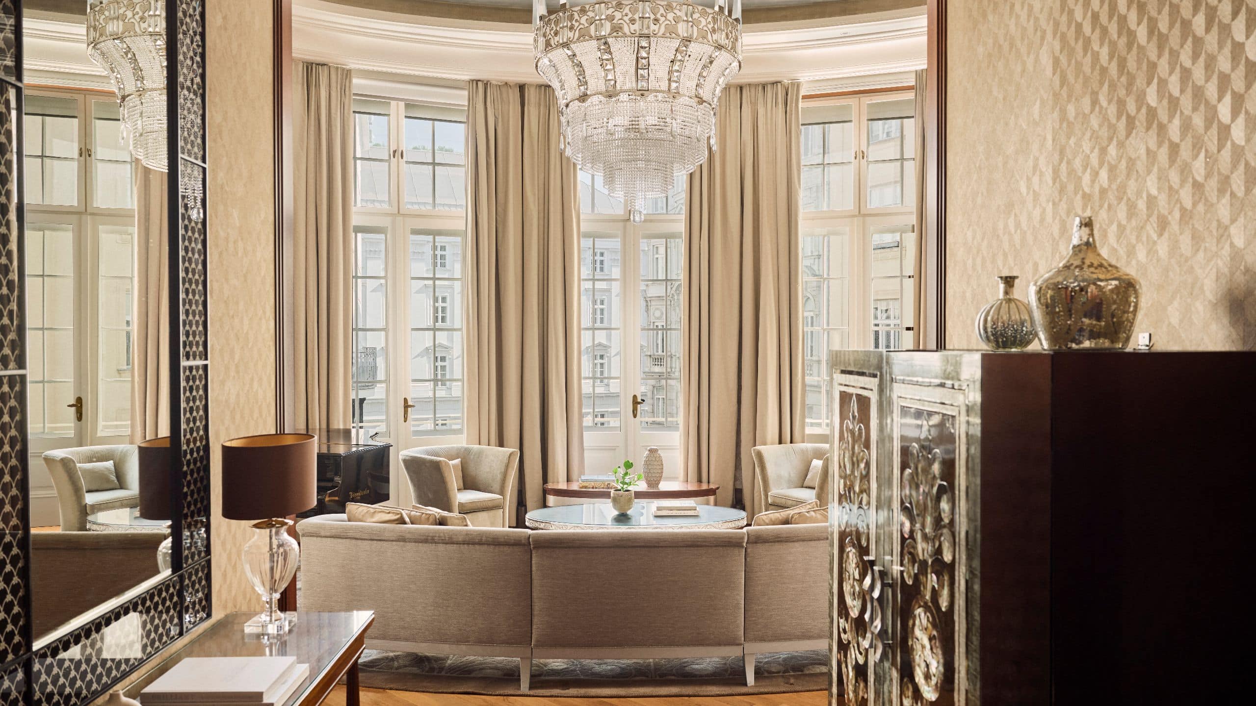 Park Hyatt Vienna Presidential Suite Living Room Grand Overview