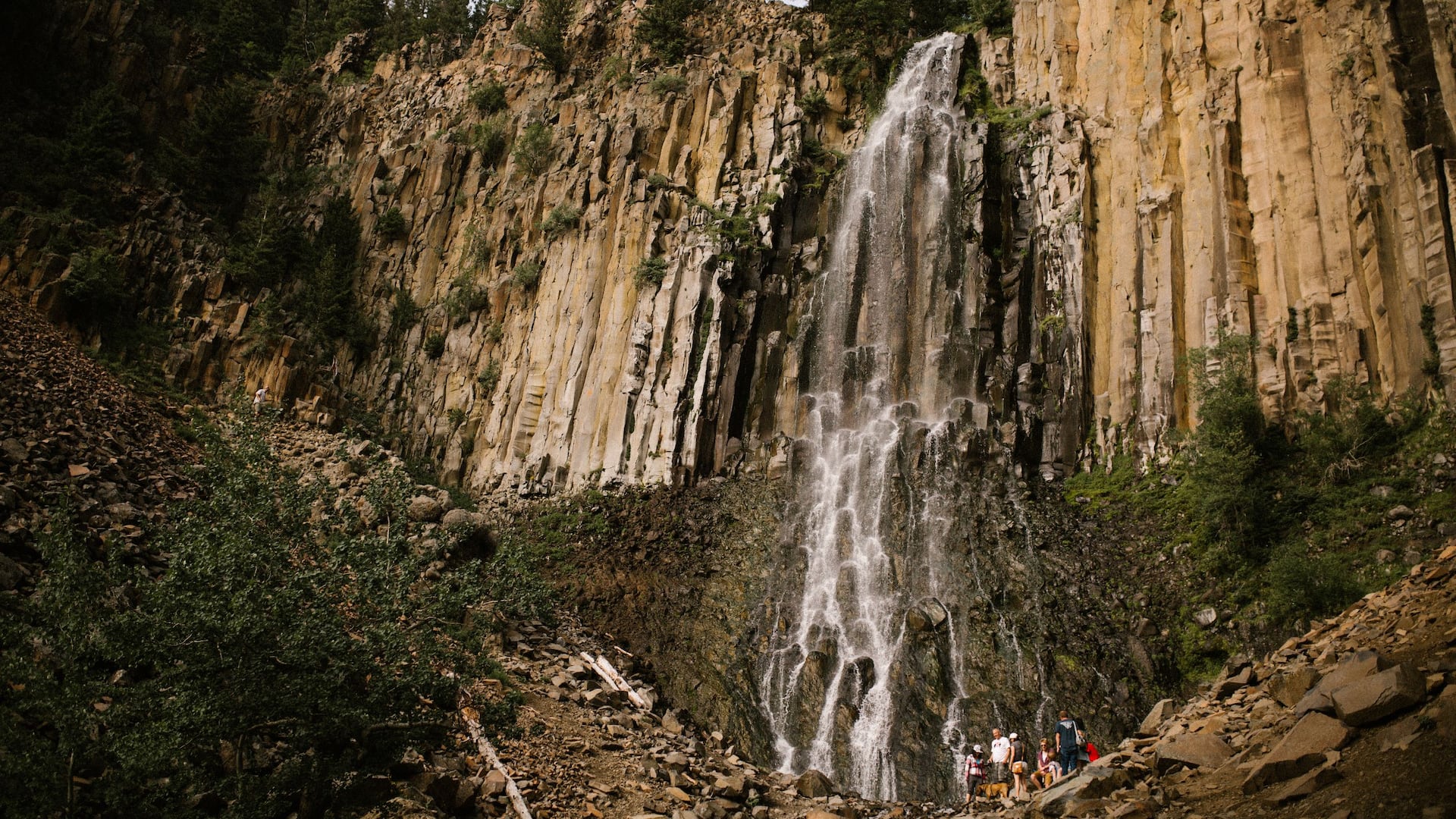 Hyatt Place Bozeman Yellowstone Airport Waterfall Backdrop Hiking Area