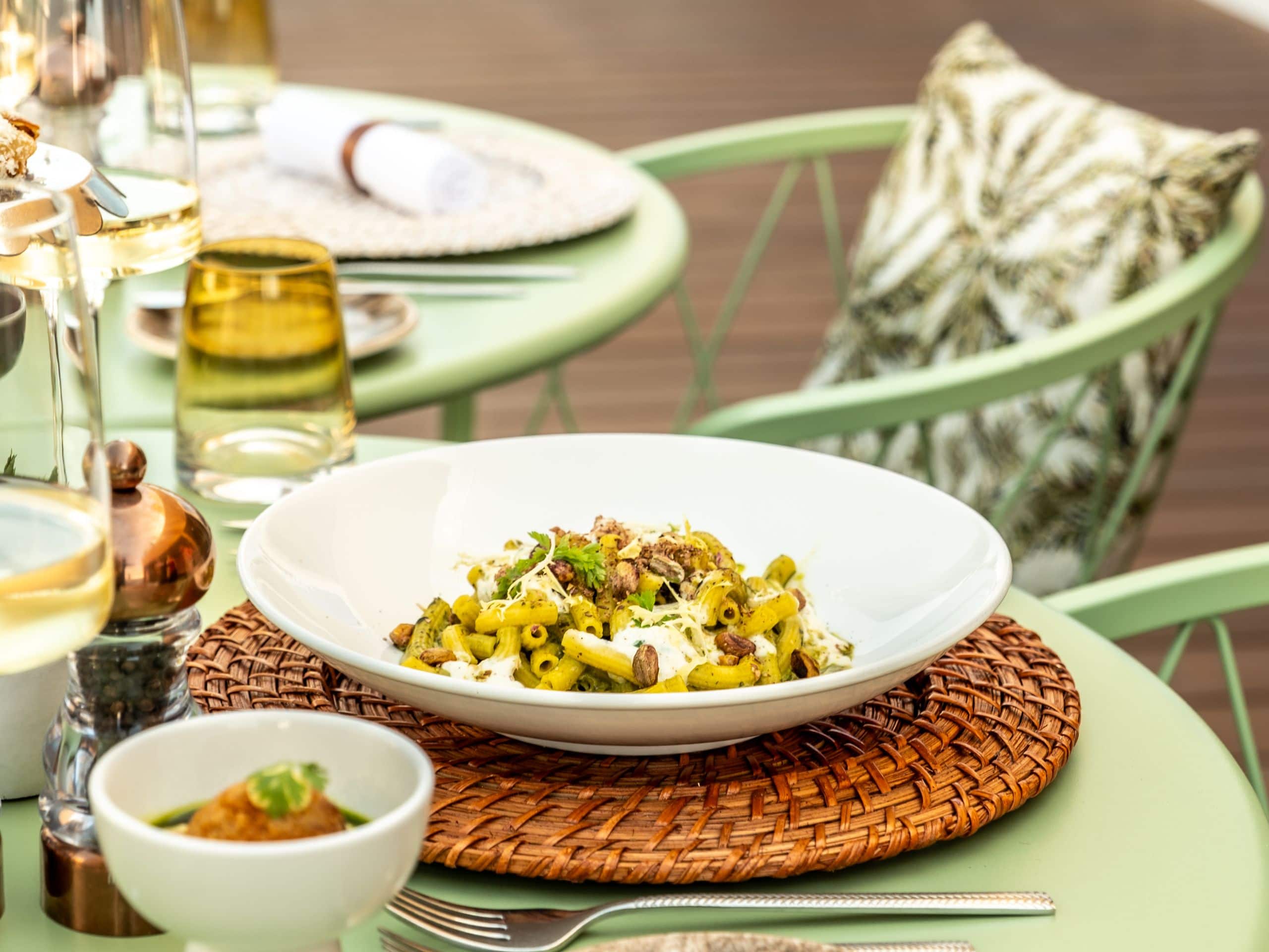 Hyatt Centric Malta Terrace Pasta Plate