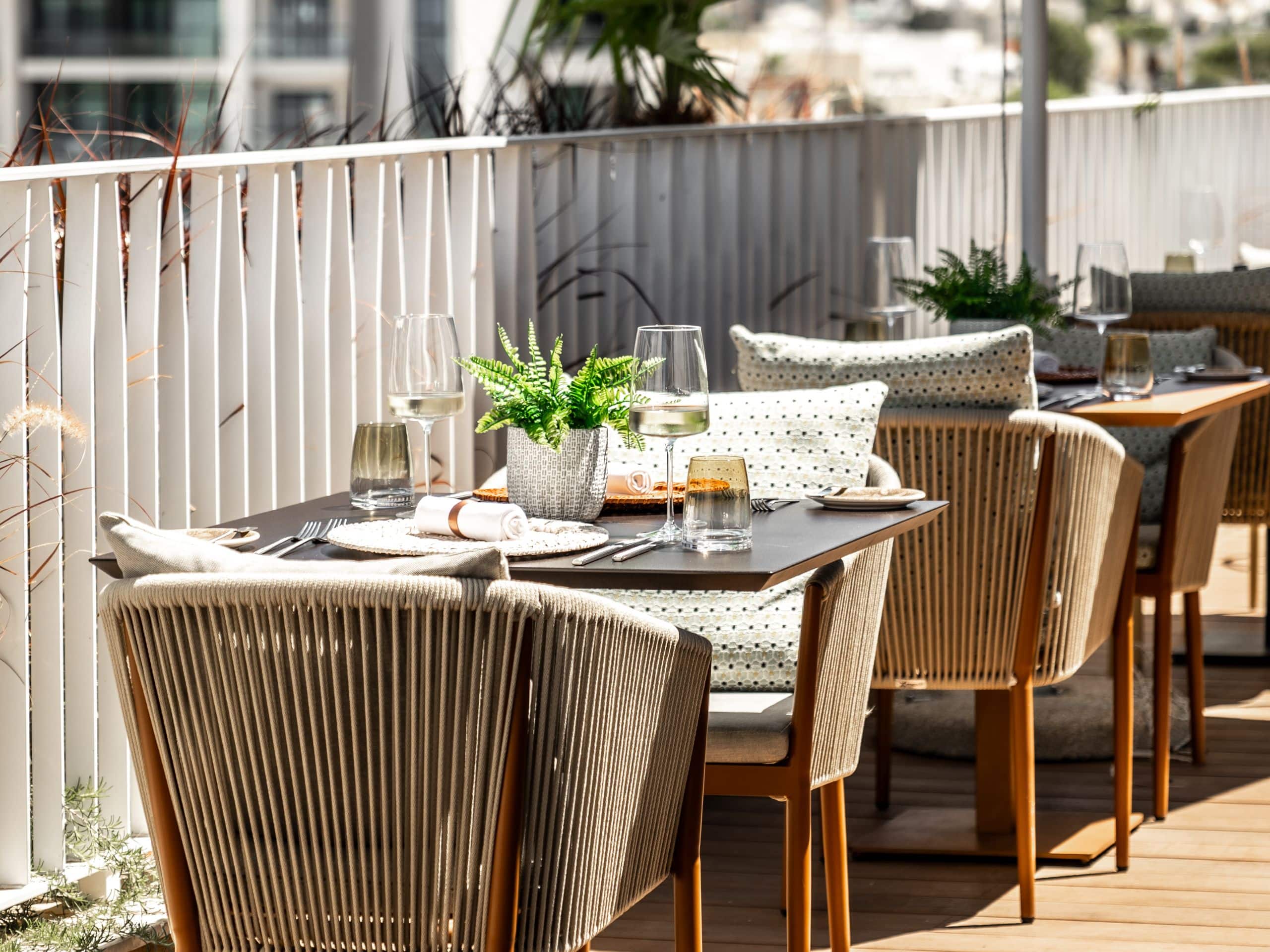 Hyatt Centric Malta Terrace Umbrella