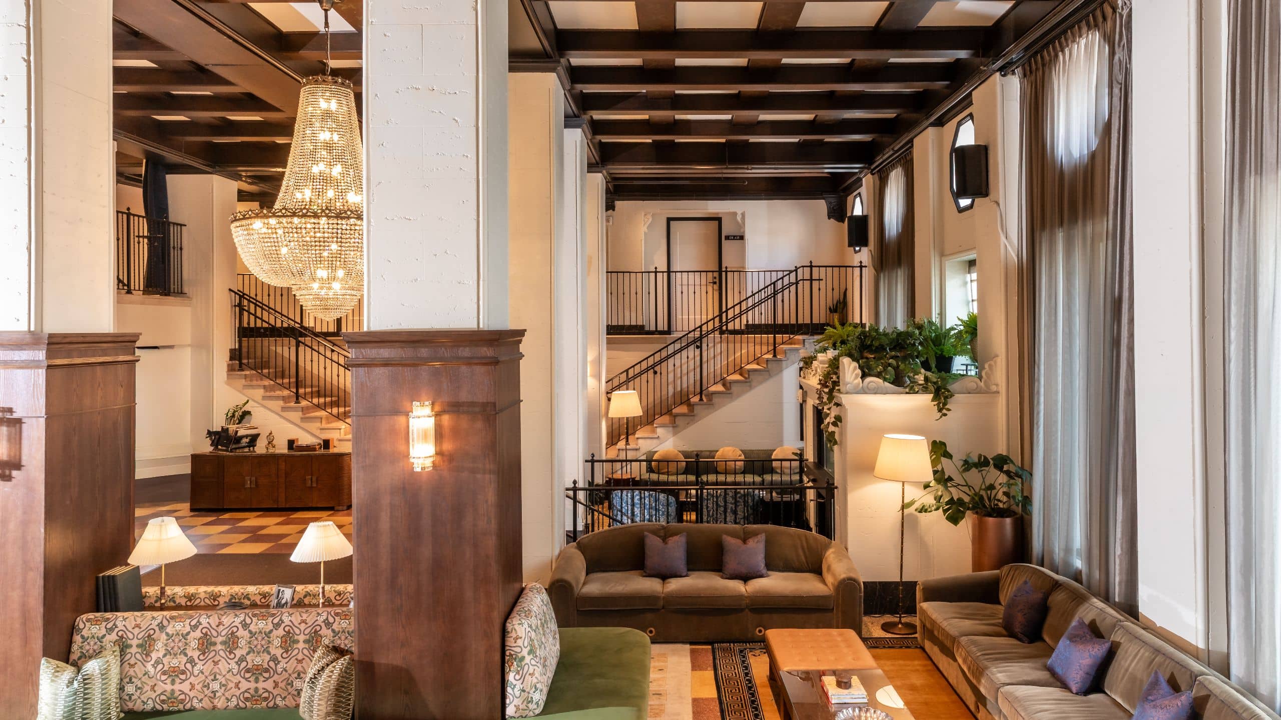 Holston House Nashville Lobby Stairs