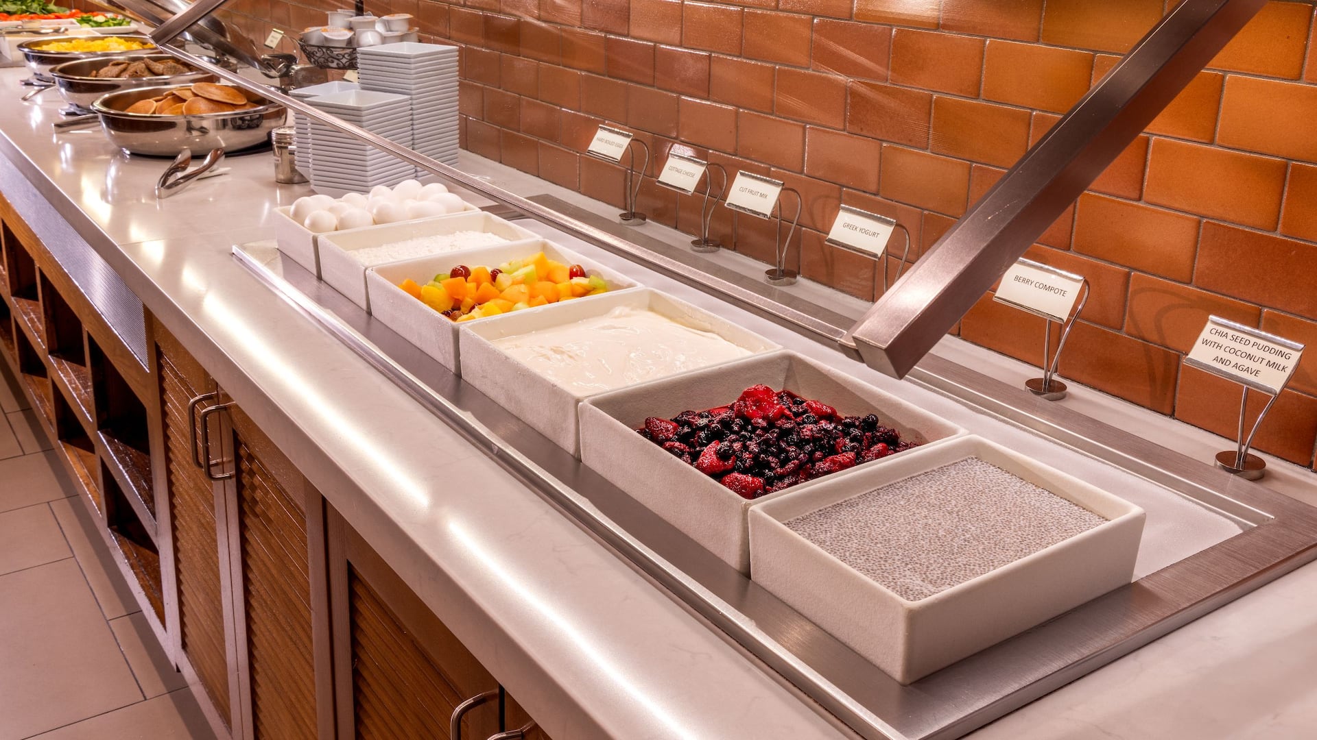 Hyatt House Seattle/Downtown Breakfast Bar Food