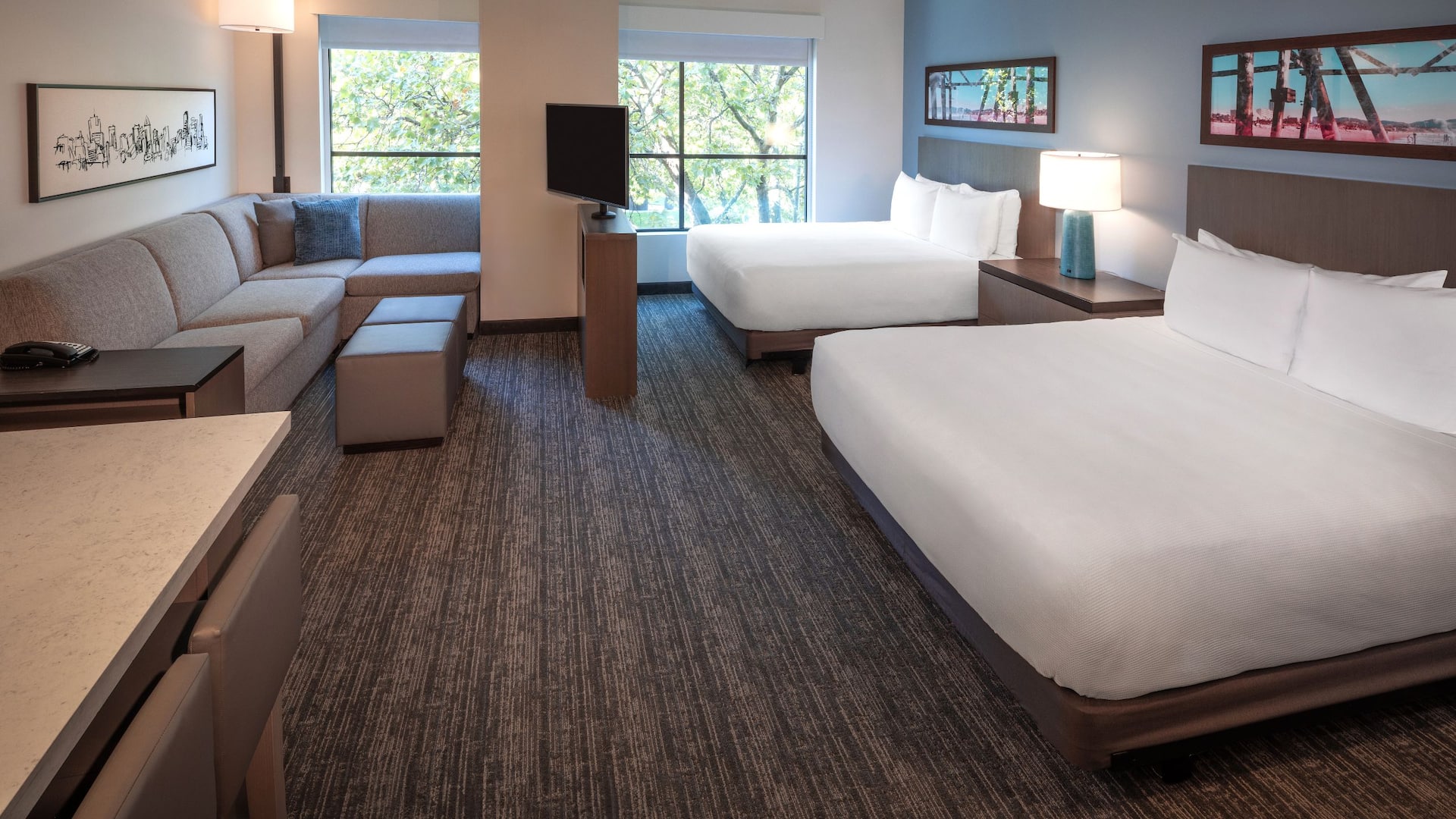 Hyatt House Seattle/Downtown Accessible Double Queen Studio