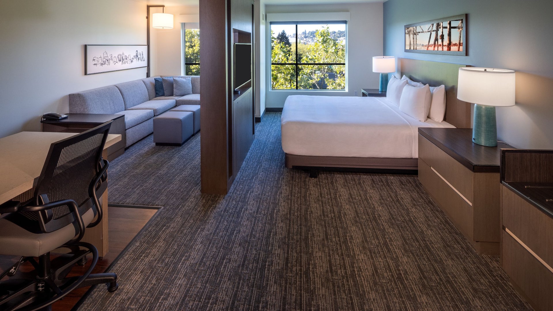 Hyatt House Seattle/Downtown King Bed Studio Room Accessible