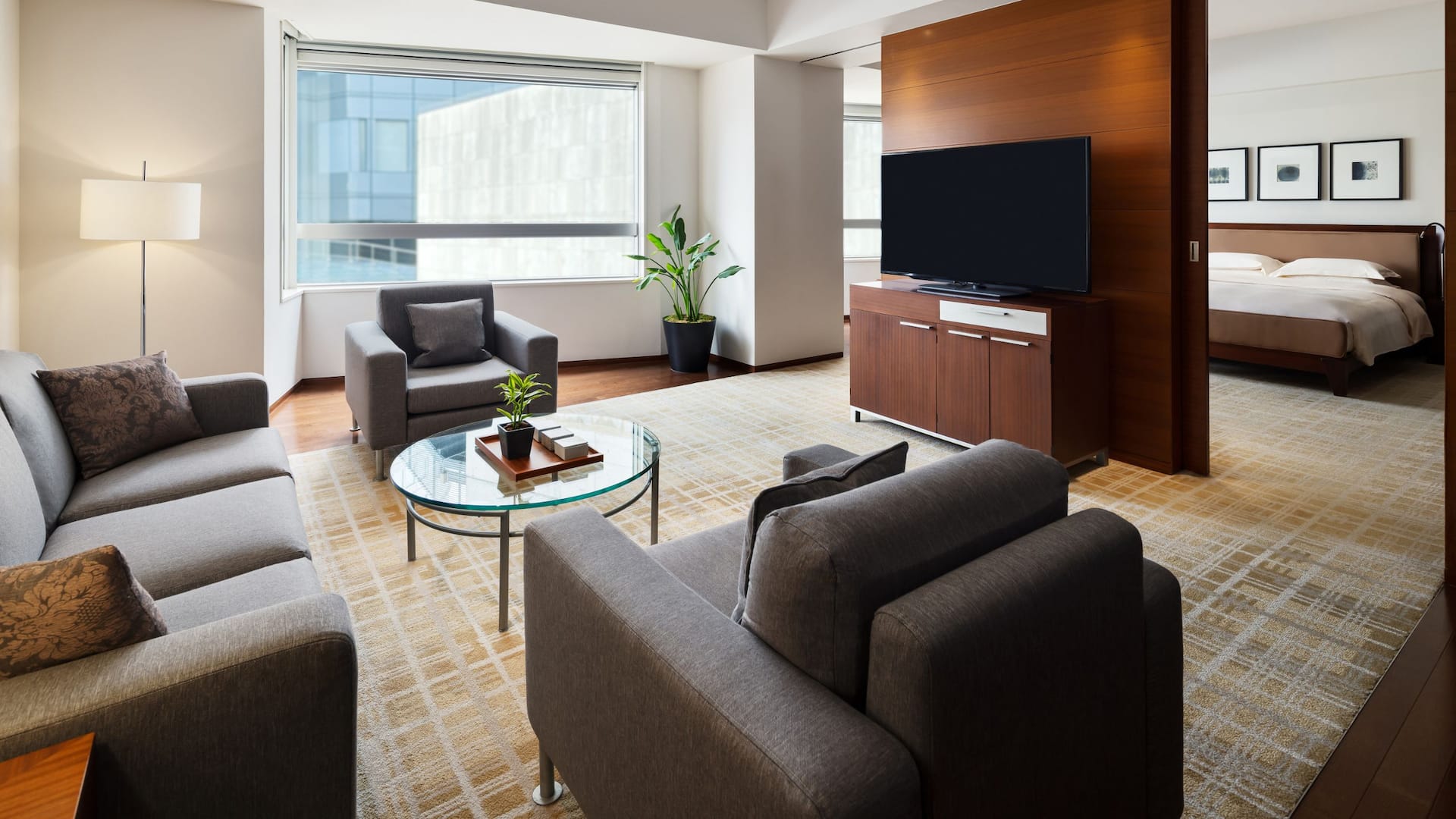 Grand Hyatt Tokyo Grand Suite King Living Room Daytime