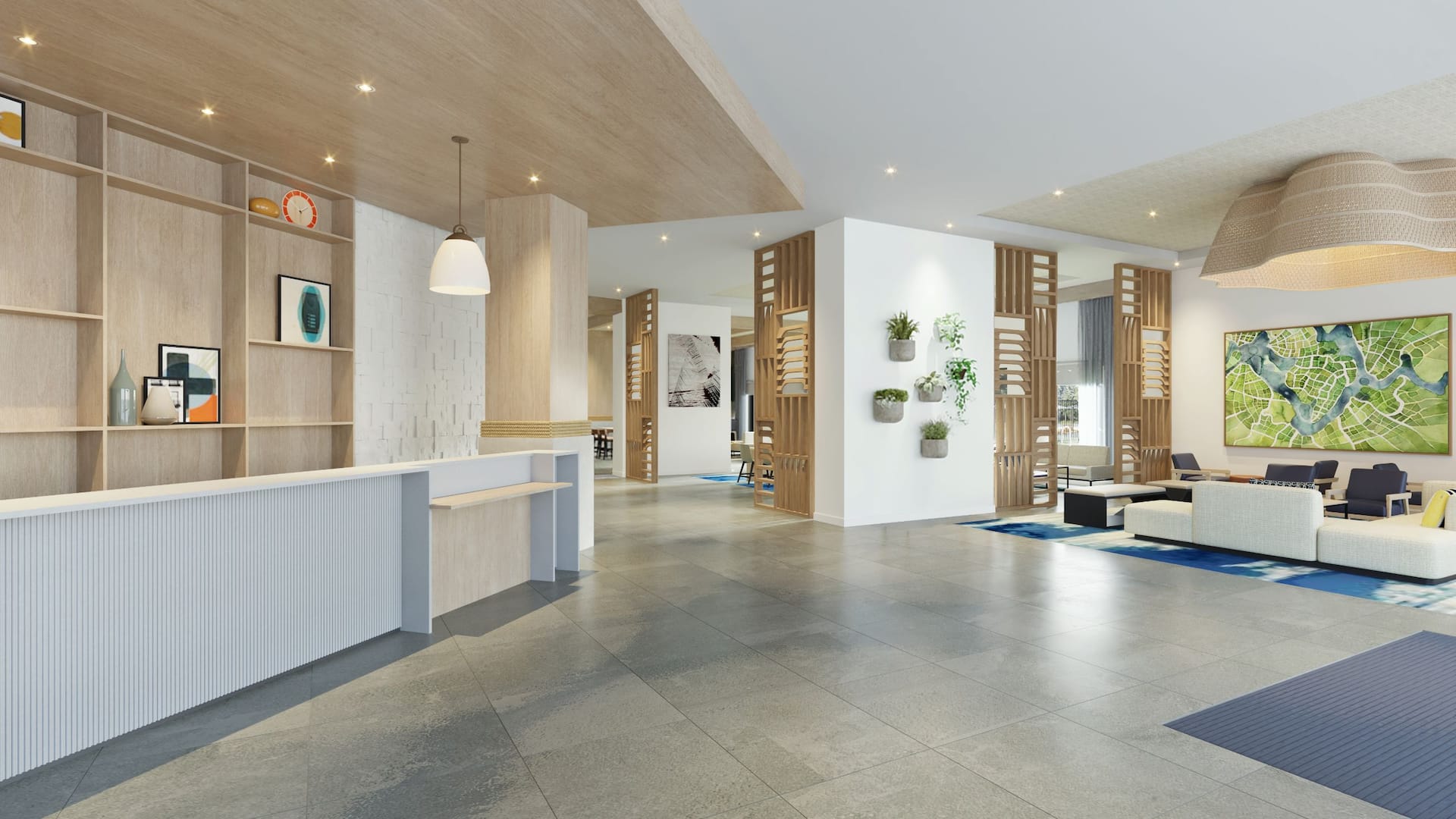 Hyatt Place at Ho'opili Hotel Lobby And Front Desk