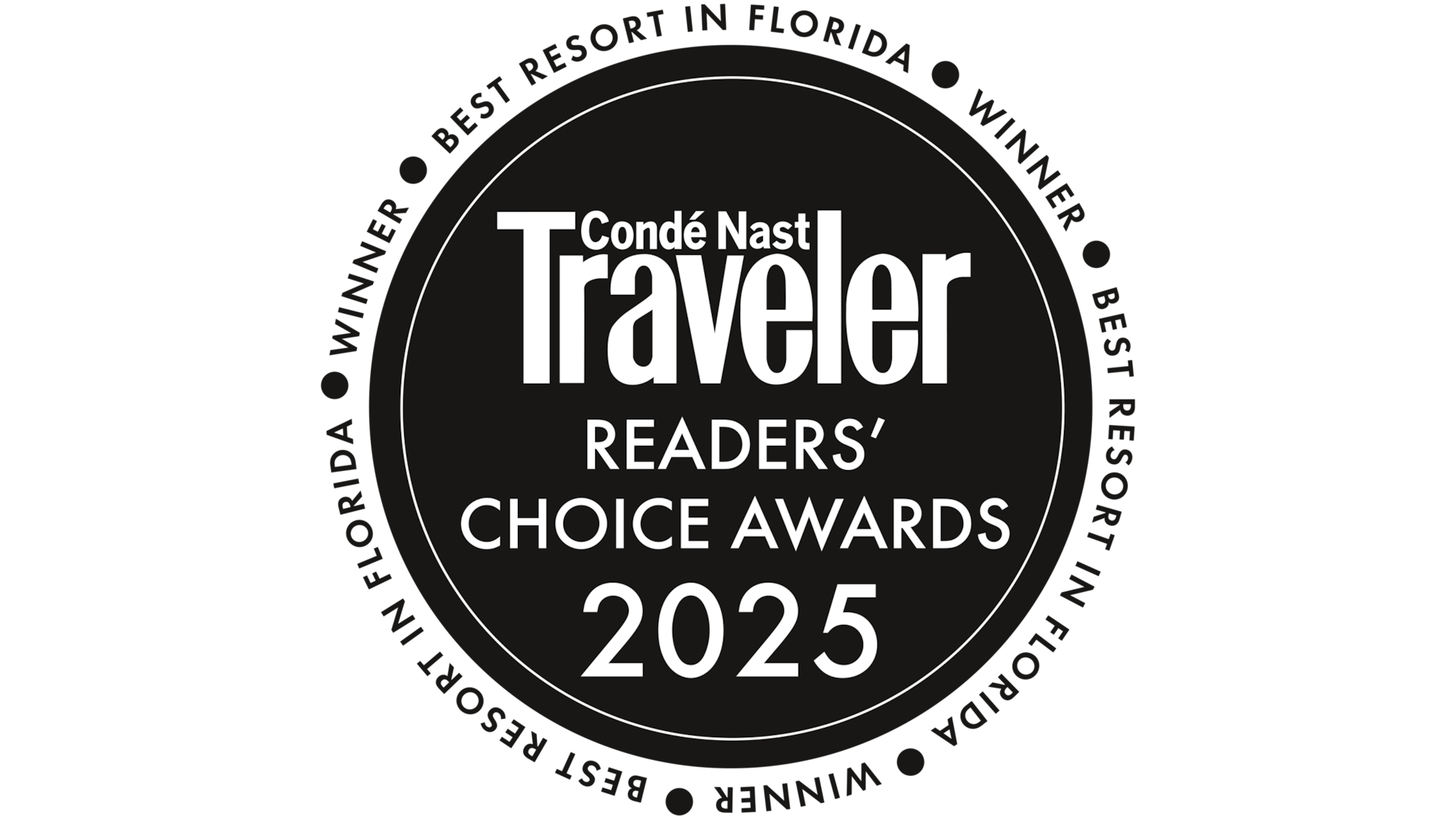 Hyatt Regency Clearwater Beach Resort and Spa Nast Award 2025