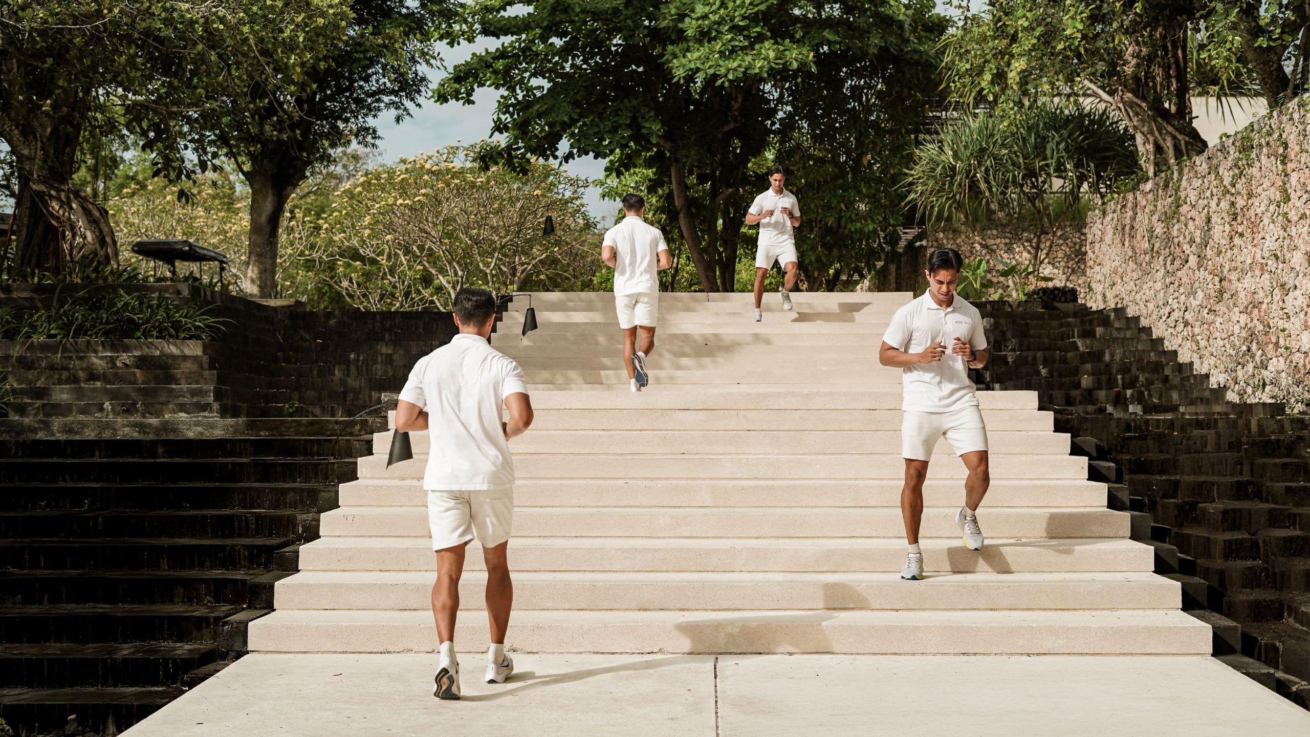 Alila Villas Uluwatu Circuit Training Staircase Sprint