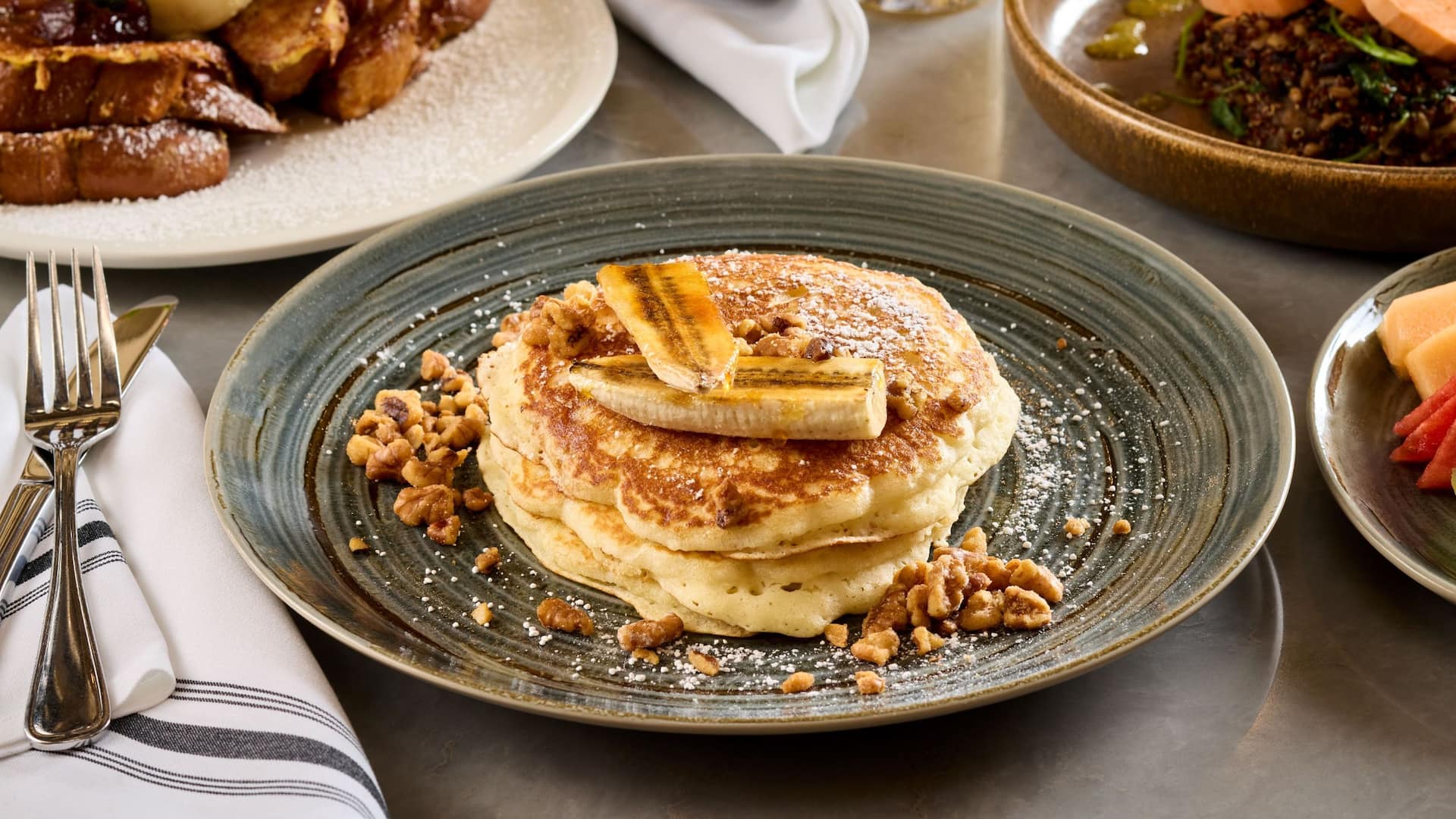 Hyatt Regency Washington on Capitol Hill Banana Foster Pancakes